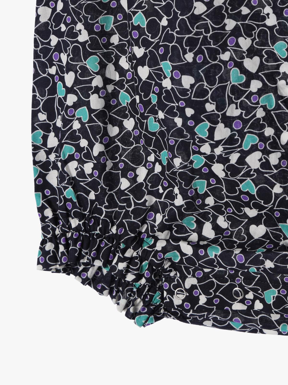 ENFANT ベビー 【Outlet】IDR5 L GRENOUILLE ベビー コンビネゾン ネイビー