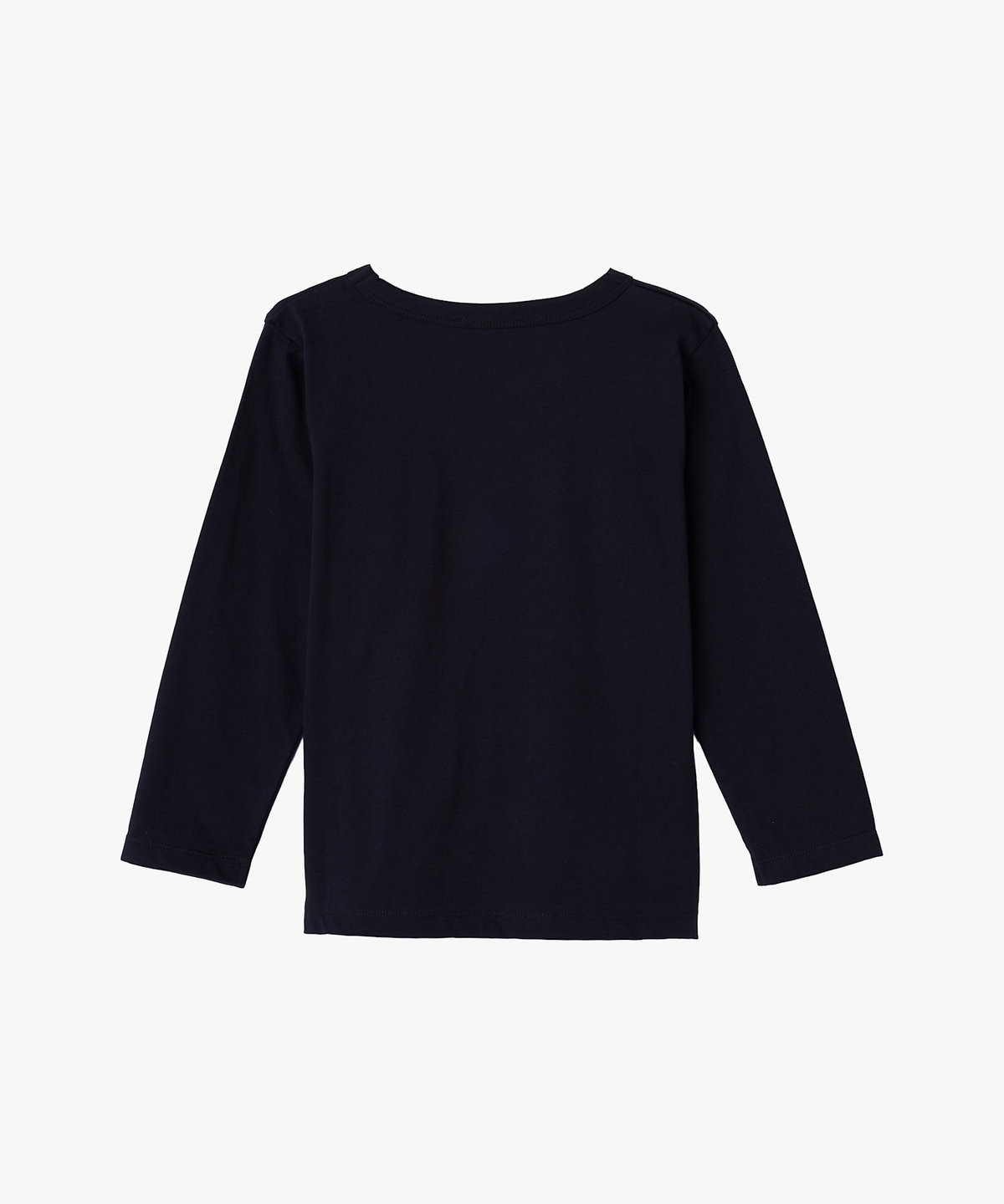 ENFANT ユニセックス キッズ "b." ロゴ コットン 長袖 Tシャツ "Etoile" ブラック