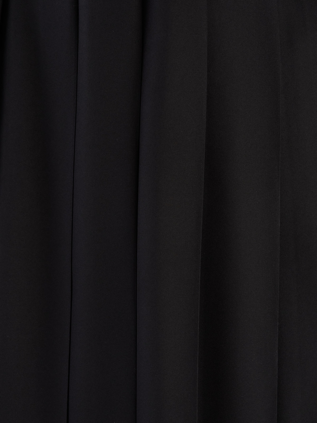 To b. by agnès b. 【Outlet】リノンプリーテッドスカート ブラック