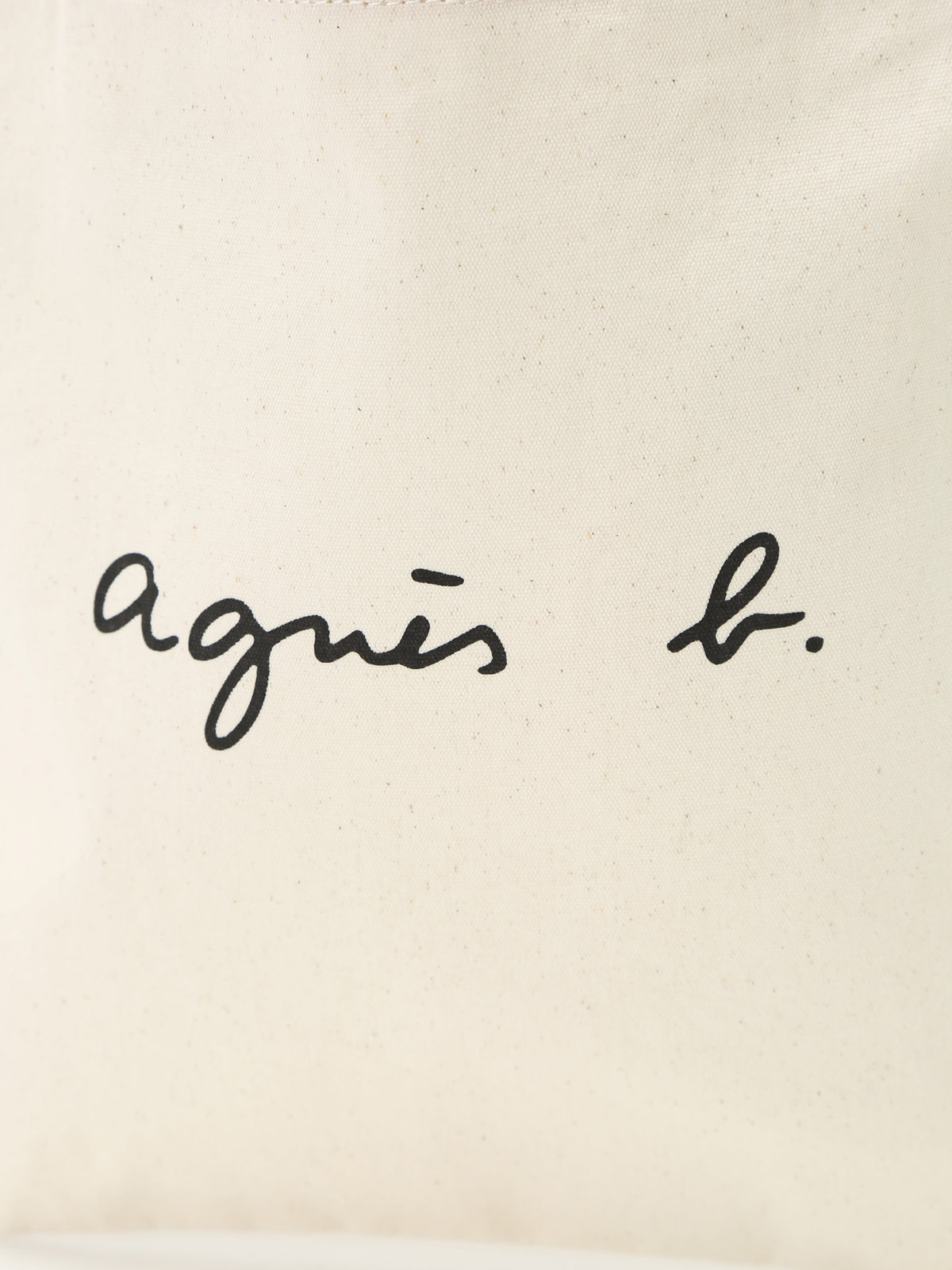 VOYAGE ウィメンズ バッグ＆ウォレット ロゴ コットン ハンドバッグ ”Paulette” YAS18-02 ホワイト