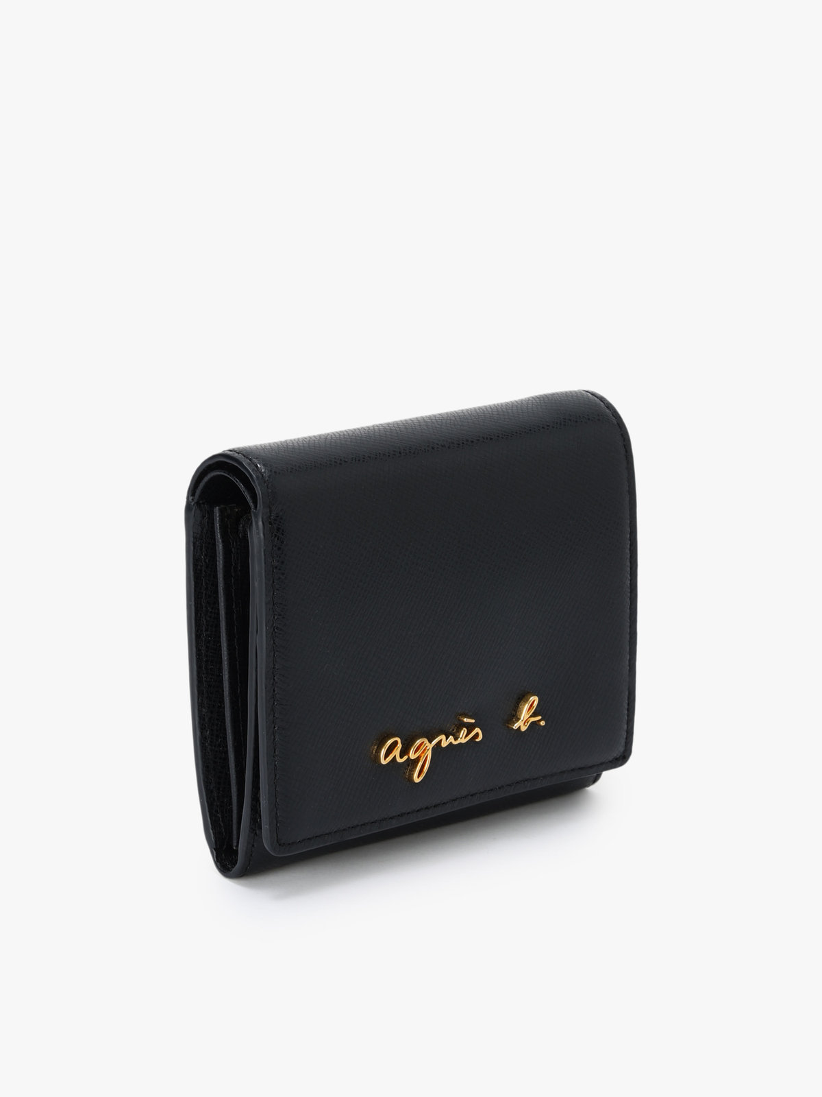 VOYAGE ウィメンズ バッグ＆ウォレット レザー 二つ折り ウォレット ”City” ZAW07-01 ブラック