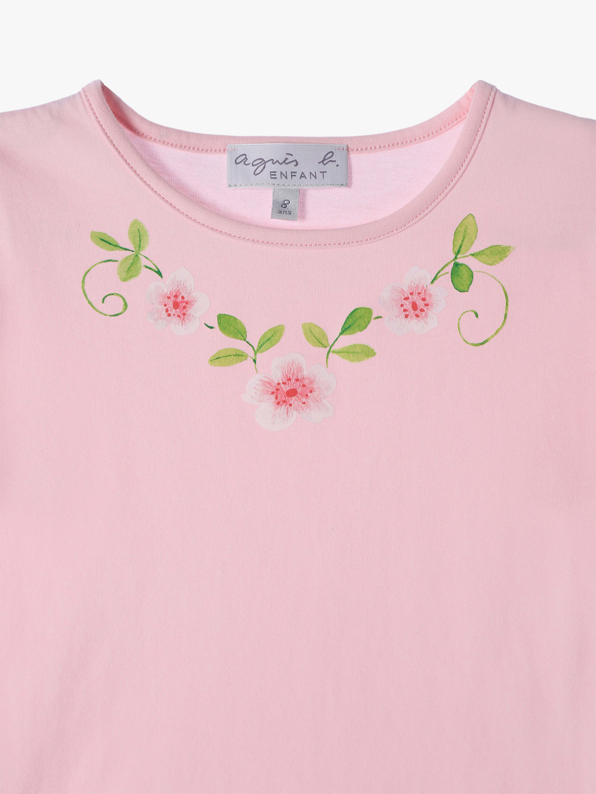 ENFANT ガールズ SFC1 E TS キッズ Tシャツ ピンク