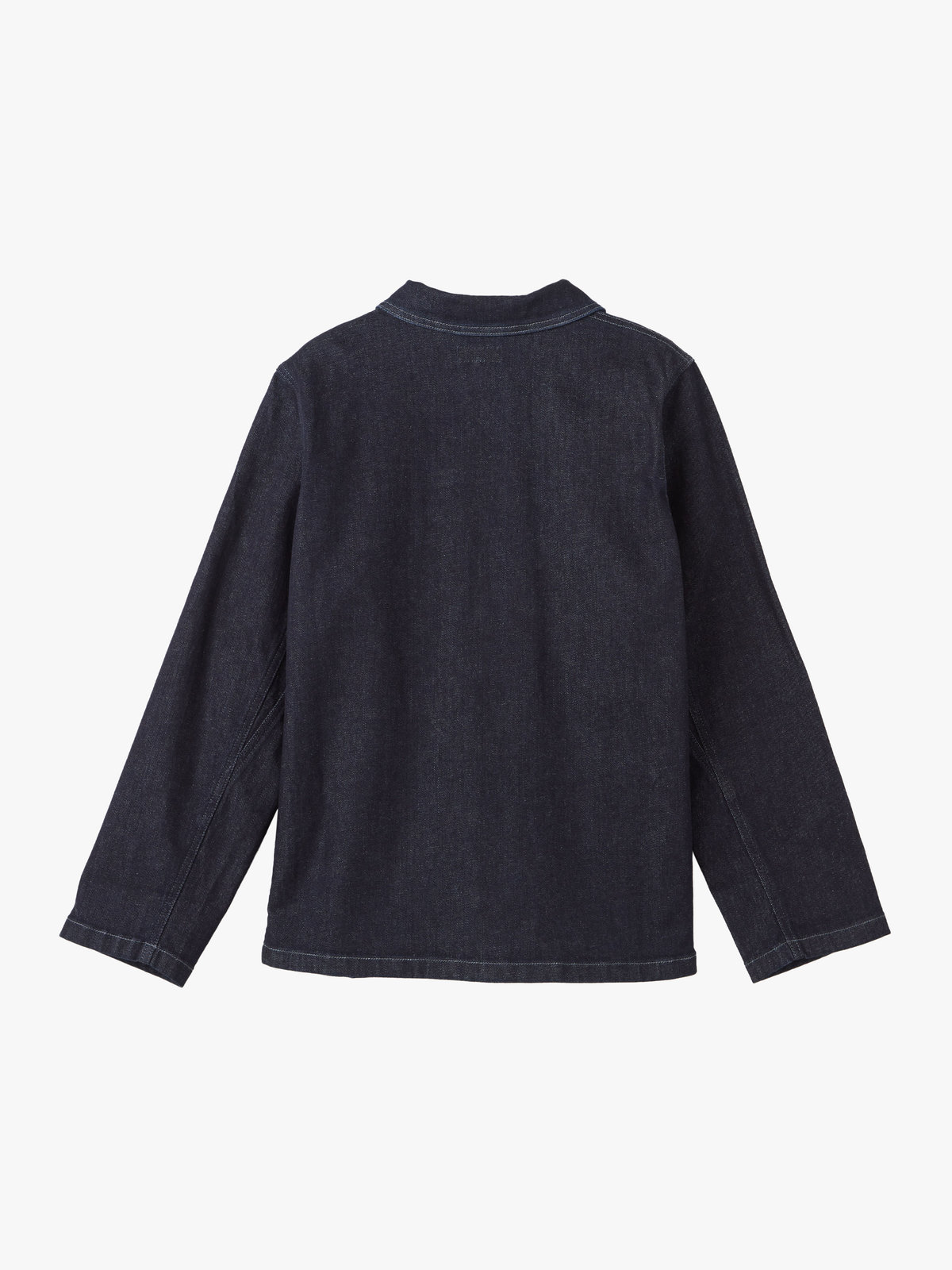 FEMME ウィメンズ デニム ワークジャケット "Sanshui" ネイビー