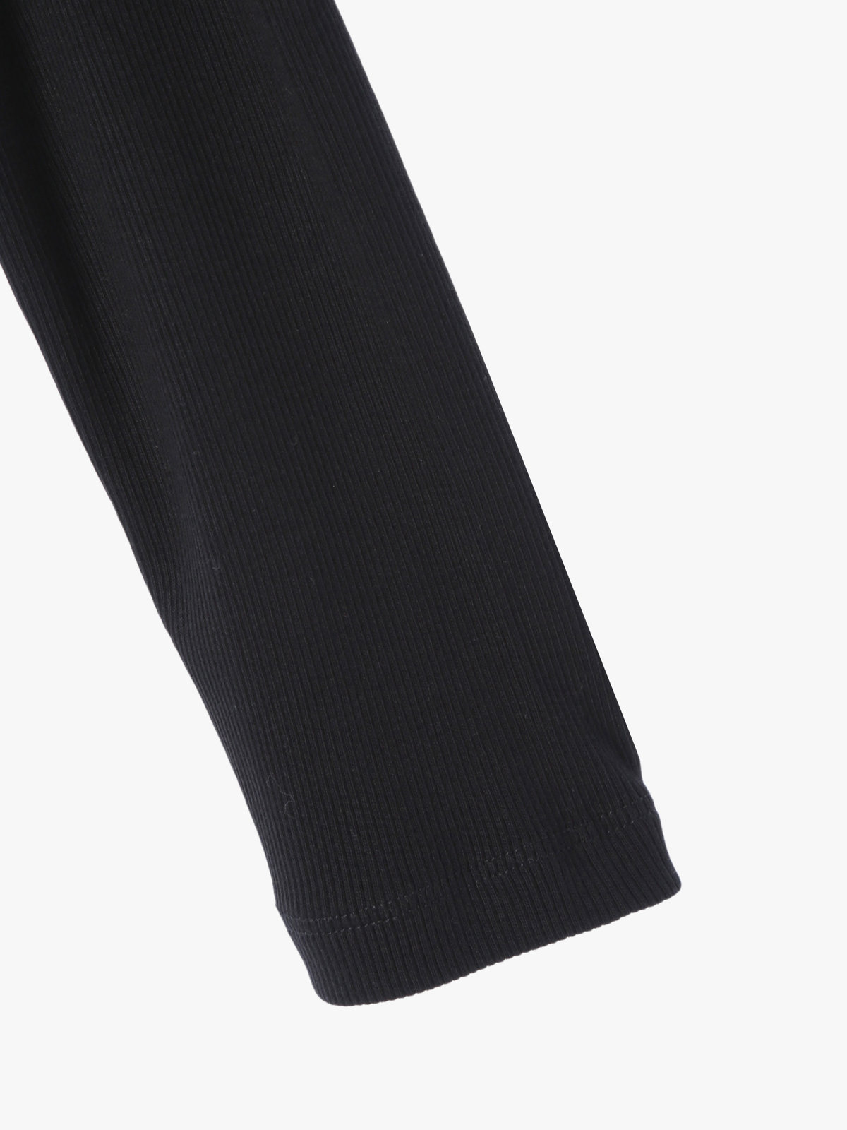 ENFANT ユニセックス 【Outlet】JFD8 E TS キッズ ヘンリーネックTシャツ ブラック