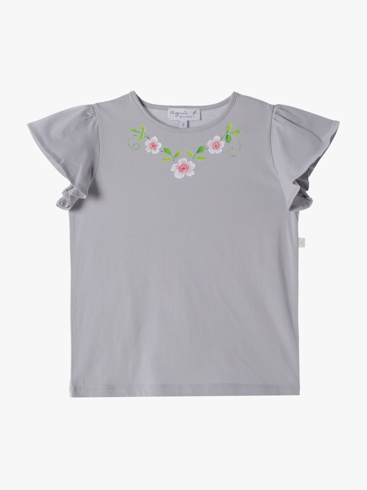 ENFANT ガールズ SFC1 E TS キッズ Tシャツ グレー