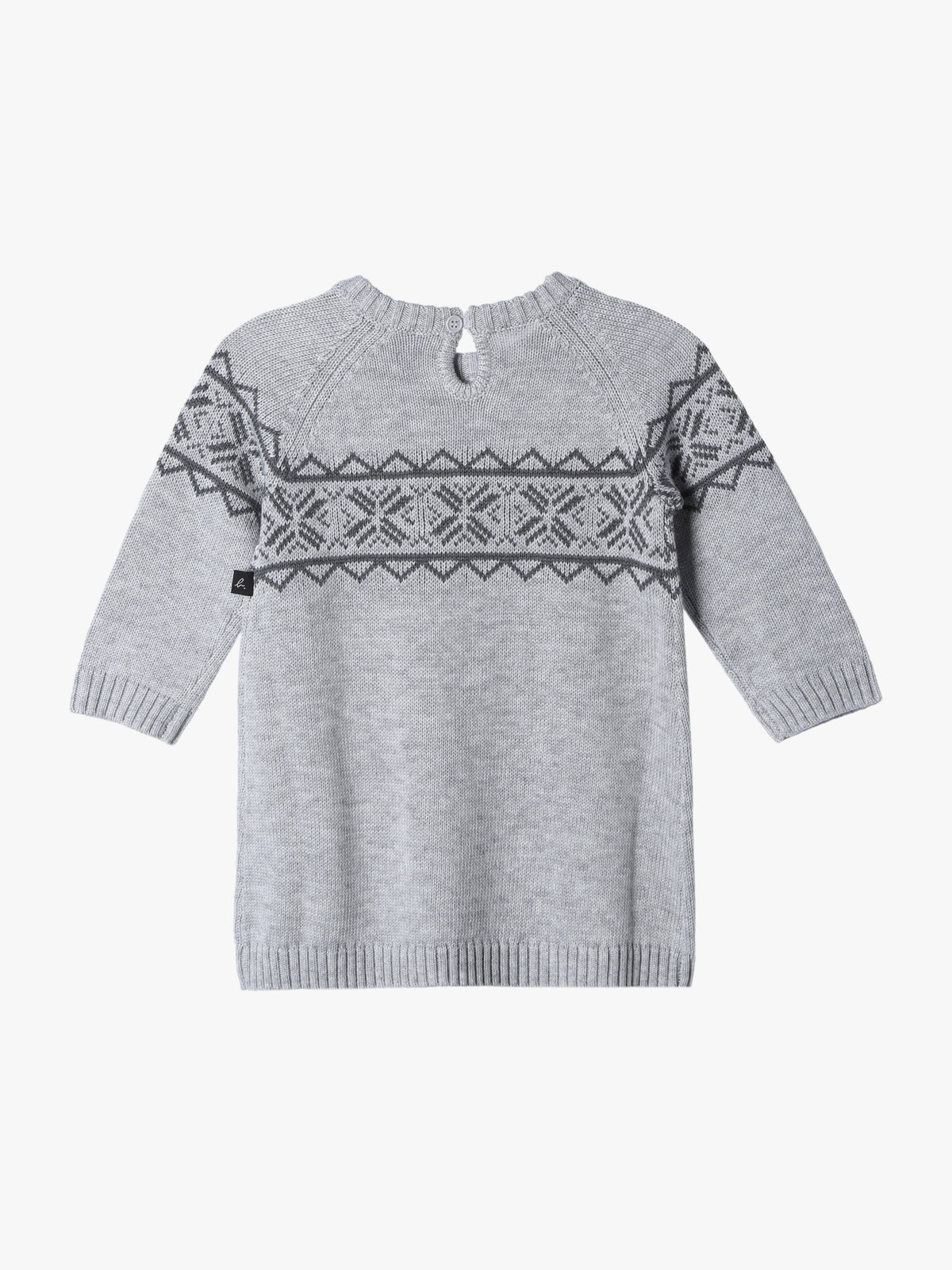 ENFANT ベビー 【Outlet】ベビー 長袖 ワンピース グレー
