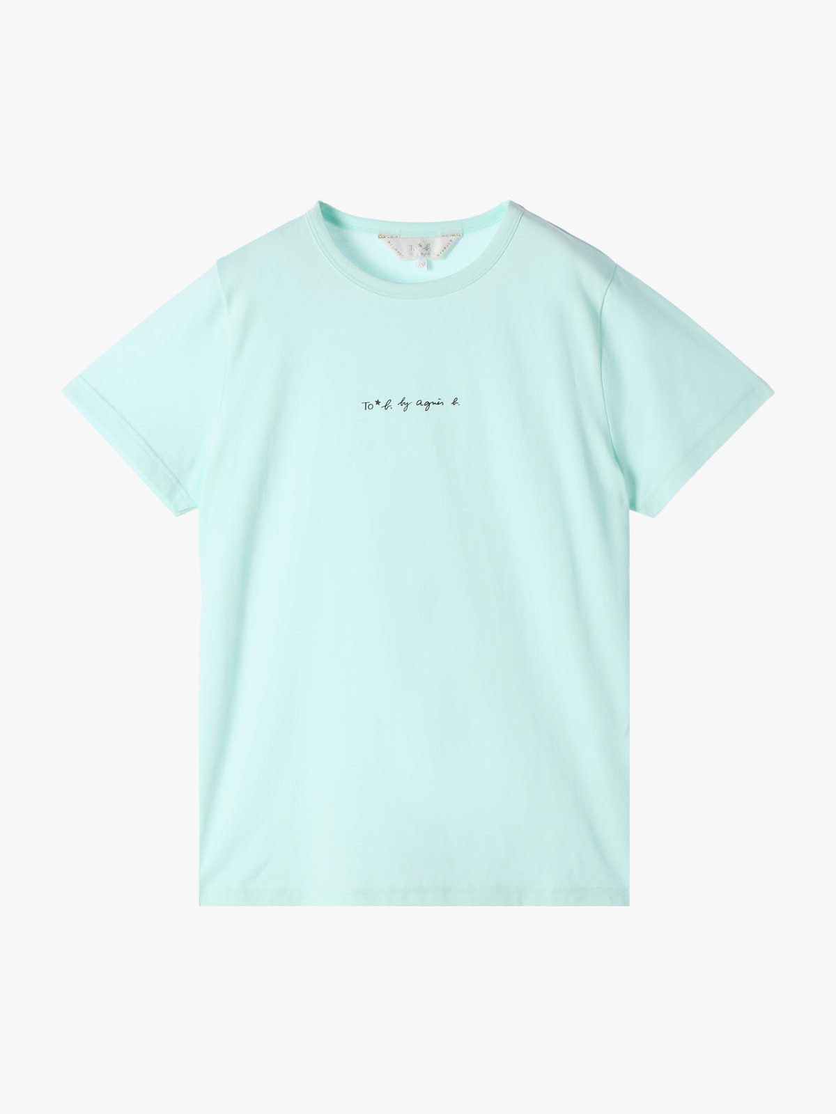 To b. by agnès b. 【Outlet】ミニロゴカラーTシャツ グリーン