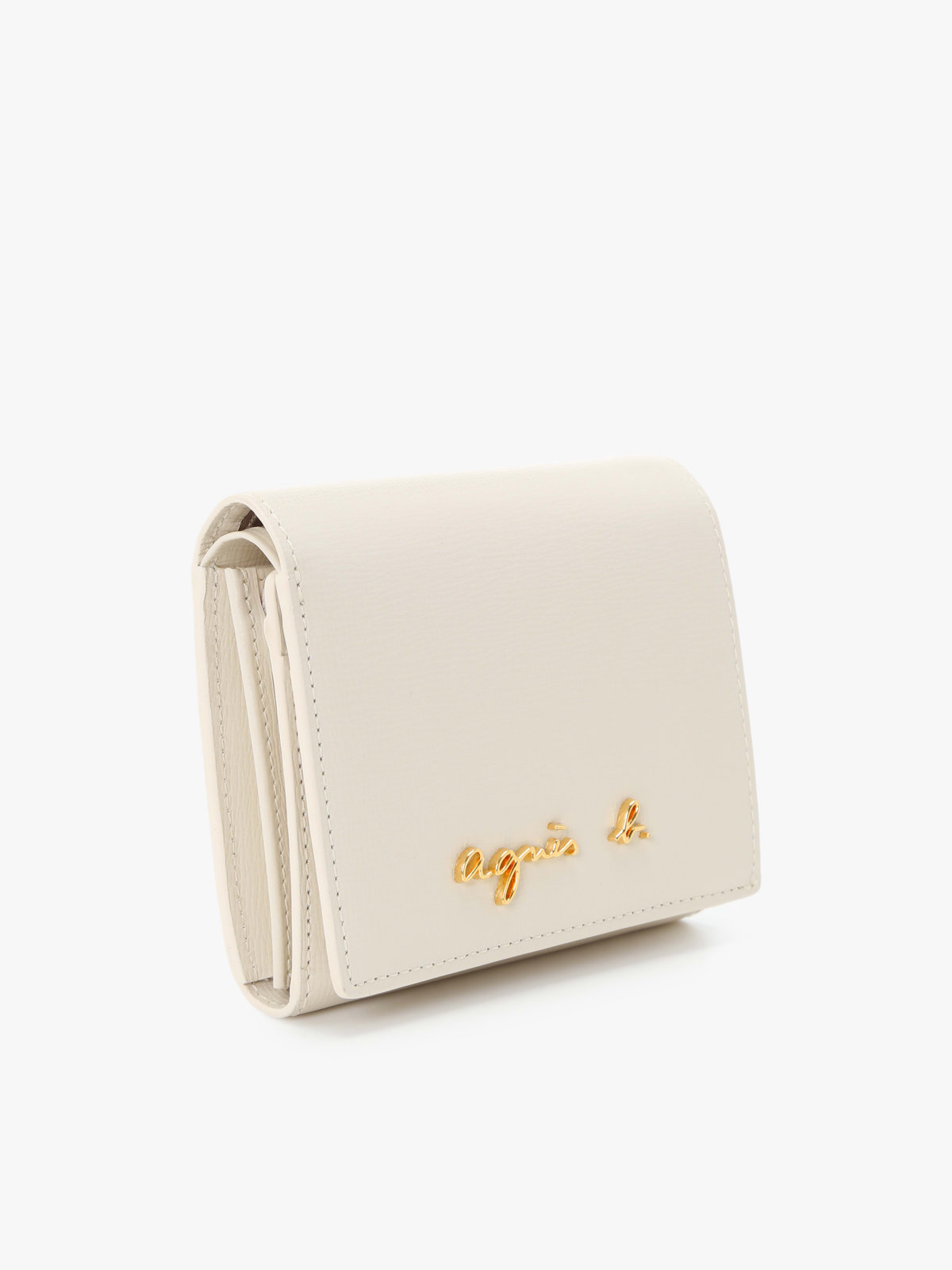 VOYAGE ウィメンズ バッグ＆ウォレット レザー 二つ折り ウォレット ”City” ZAW07-01 オフホワイト