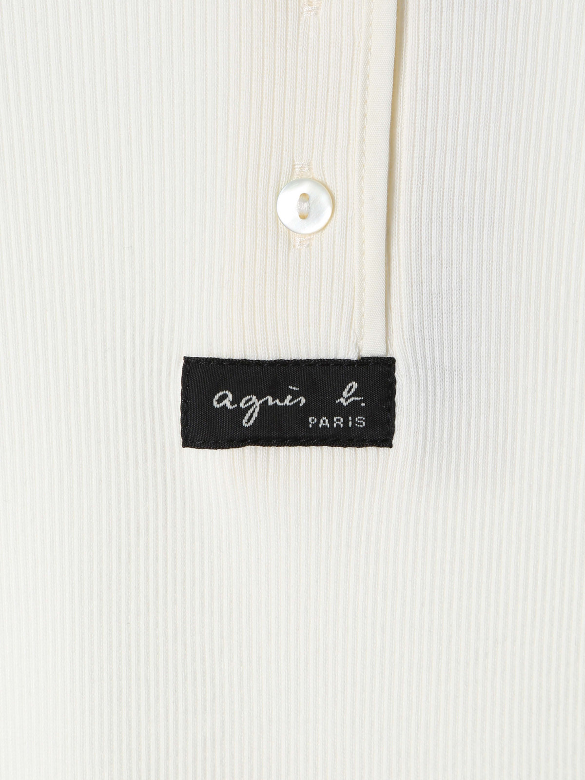 ENFANT ユニセックス 【Outlet】JFD8 E TS キッズ ヘンリーネックTシャツ ホワイト