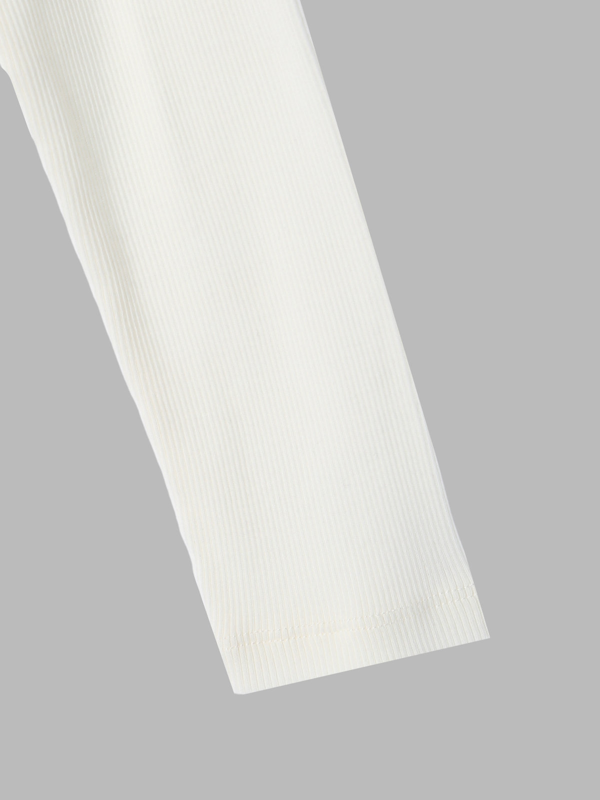 ENFANT ユニセックス 【Outlet】JFD8 E TS キッズ ヘンリーネックTシャツ ホワイト