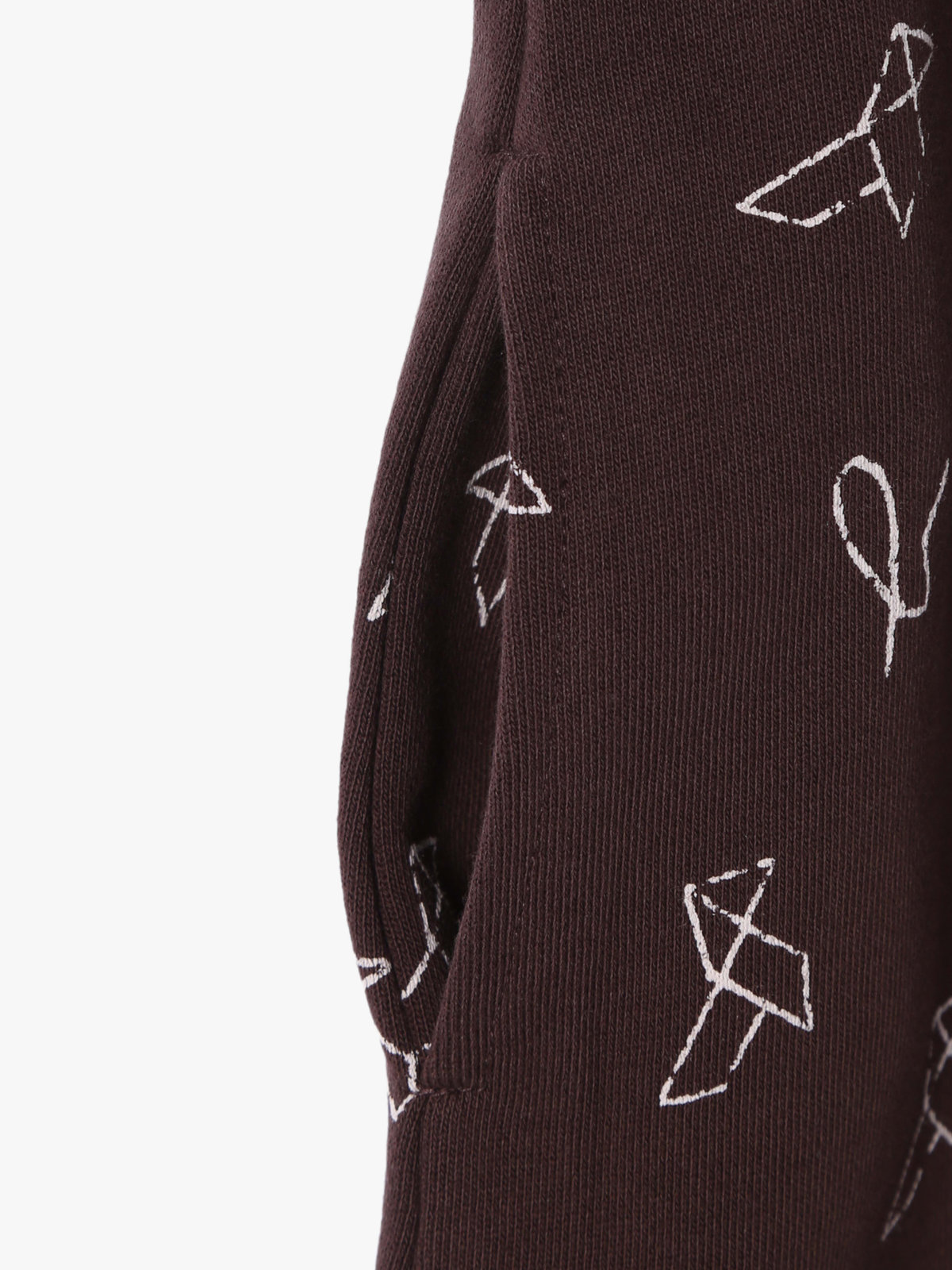 ENFANT ガールズ 【Outlet】キッズ プリント コットン ノースリーブ ワンピース ブラウン系その他