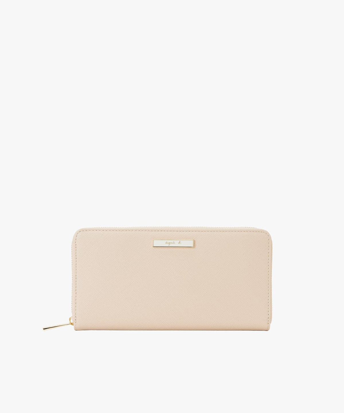 VOYAGE ウィメンズ バッグ＆ウォレット レザー ラウンドジップ ロングウォレット "Erika" QAW05-02 ベージュ系その他