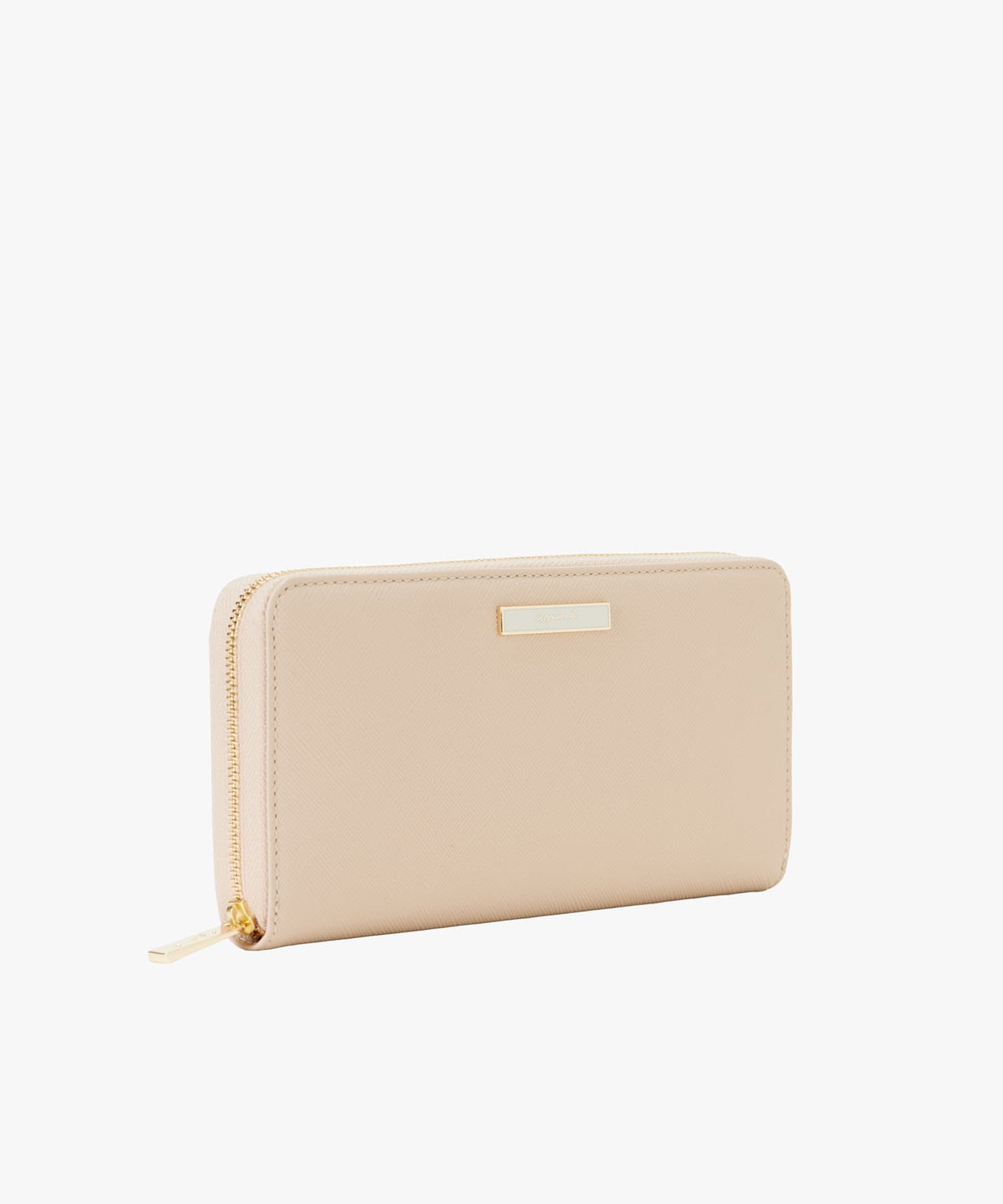 VOYAGE ウィメンズ バッグ＆ウォレット レザー ラウンドジップ ロングウォレット "Erika" QAW05-02 ベージュ系その他