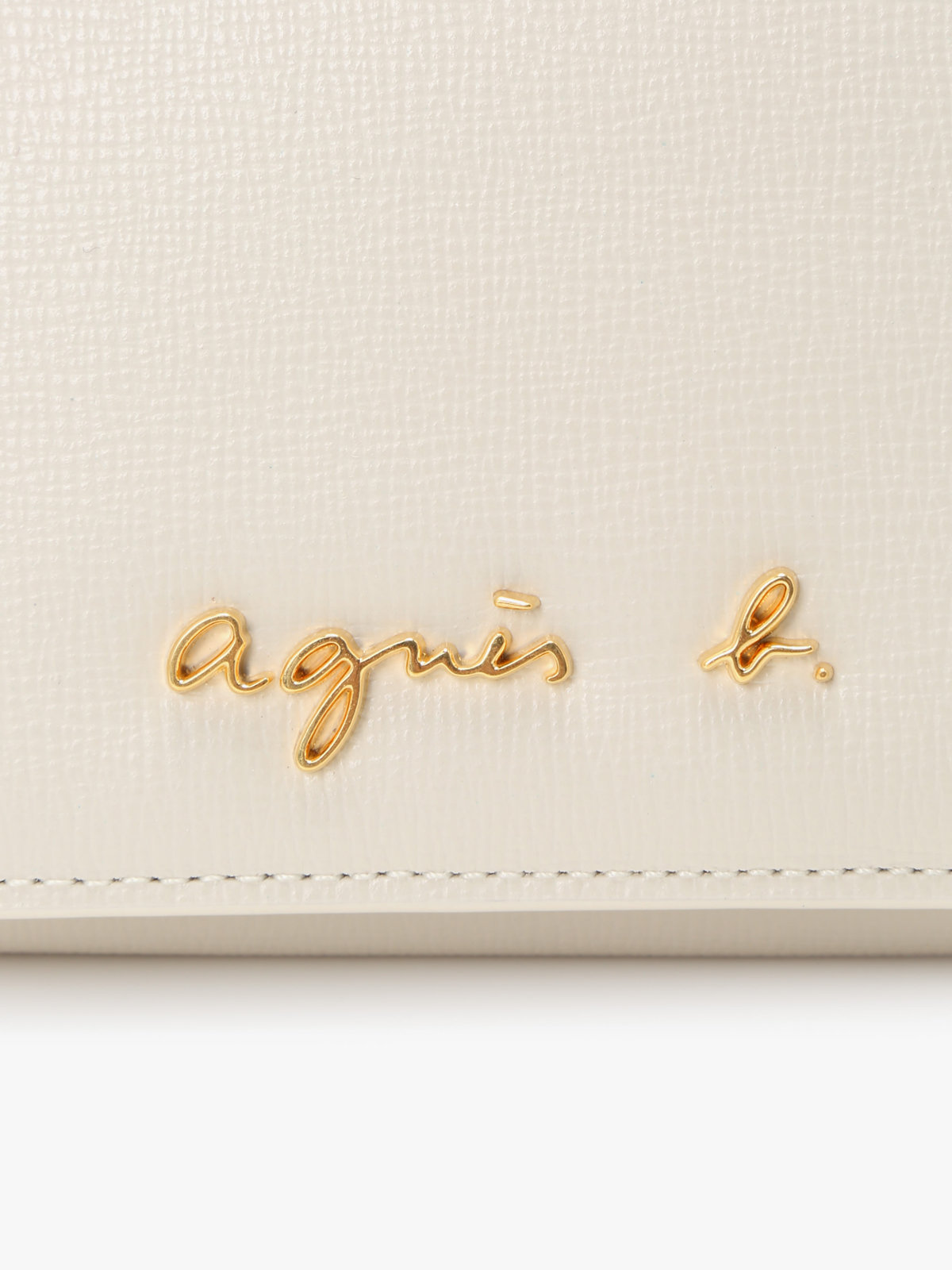 VOYAGE ウィメンズ バッグ＆ウォレット レザー 二つ折り ウォレット ”City” ZAW07-01 オフホワイト