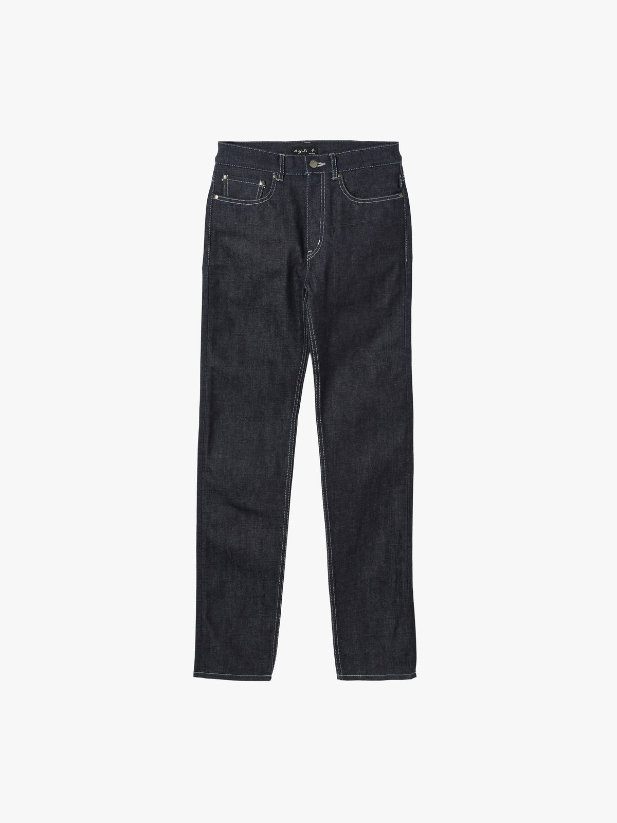 HOMME メンズ メンズ セルビッジデニムパンツ "#1 Slim" ネイビー