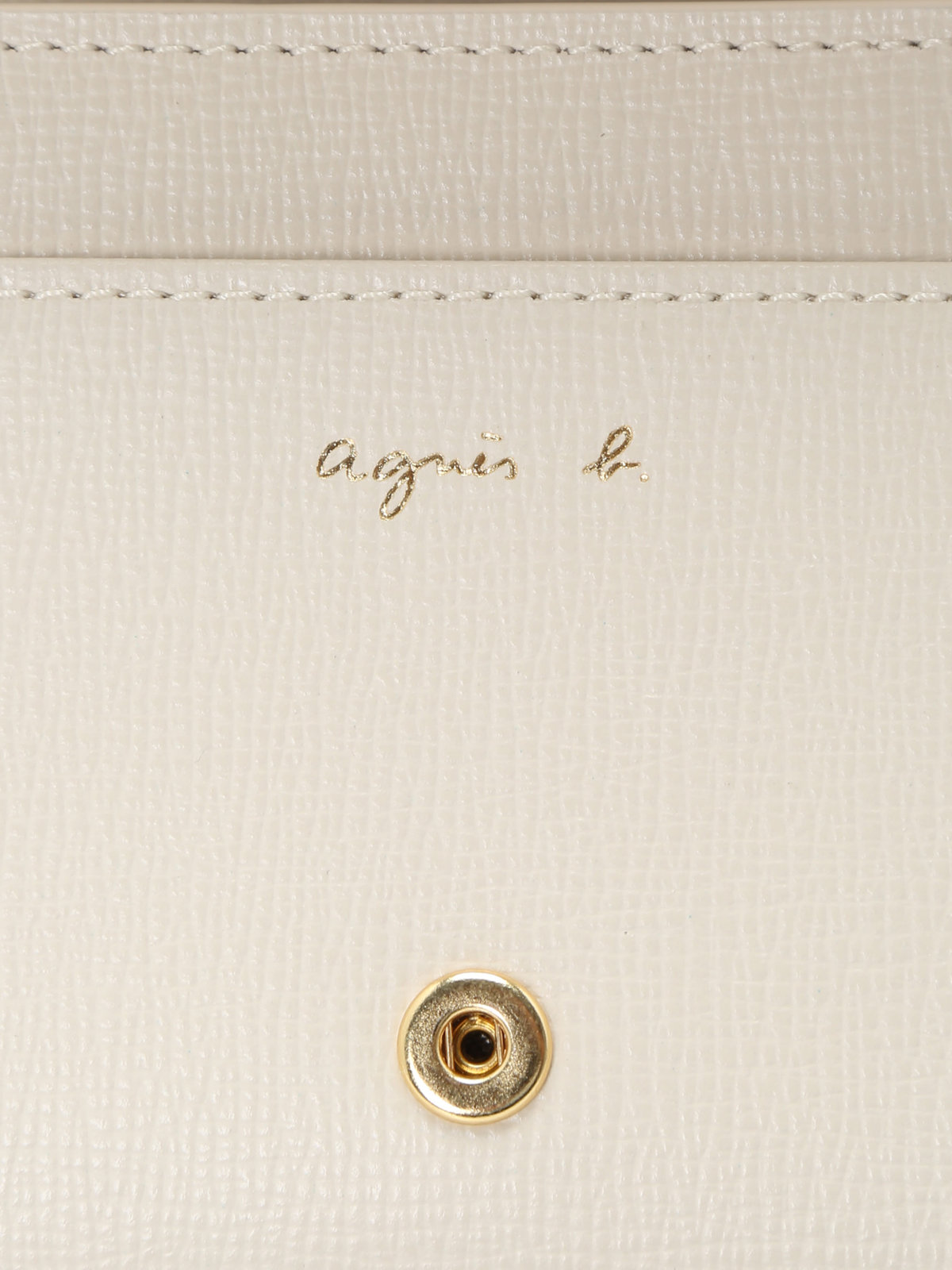 VOYAGE ウィメンズ バッグ＆ウォレット レザー 二つ折り ウォレット ”City” ZAW07-01 オフホワイト