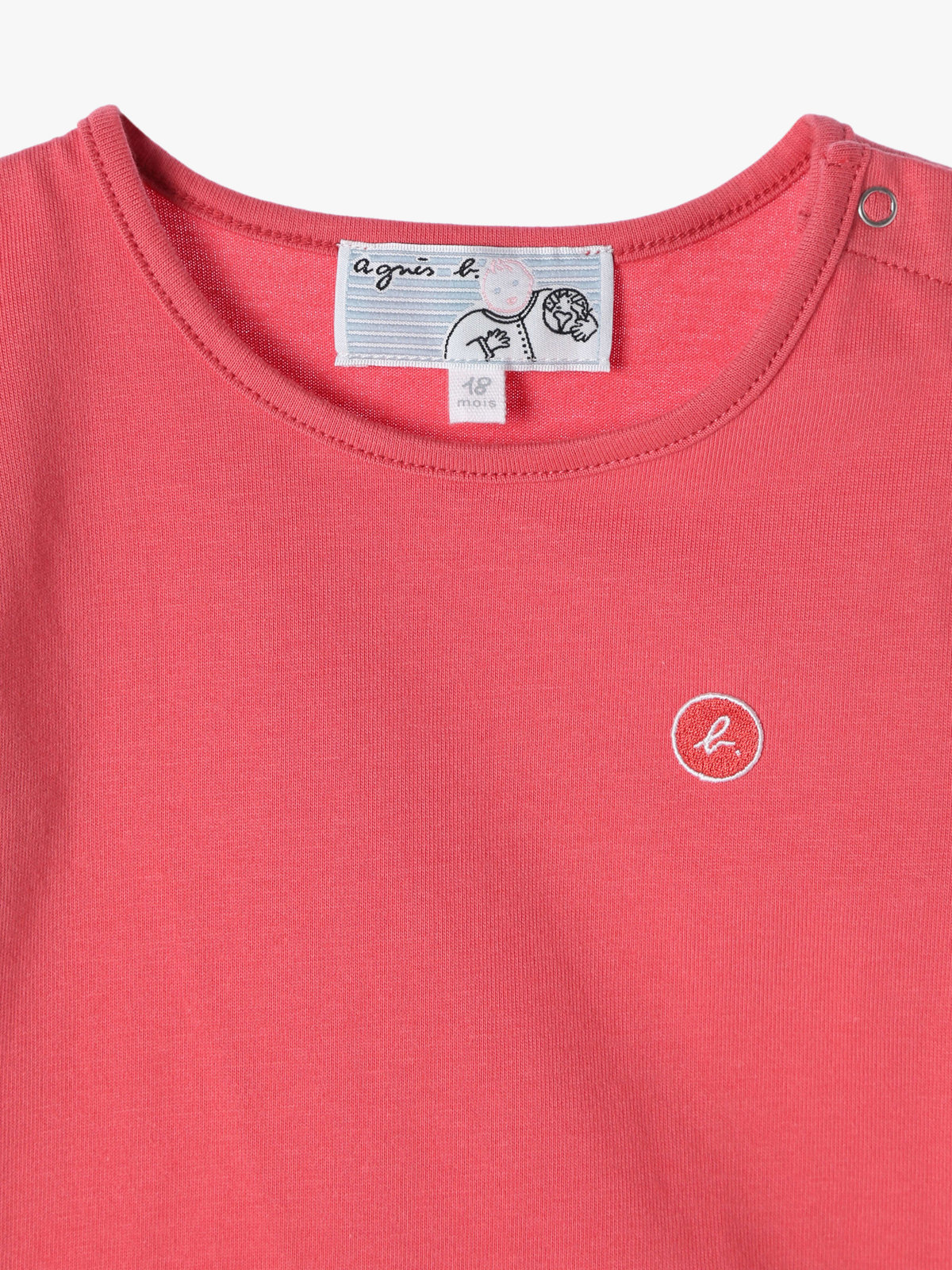 ENFANT ベビー K398 L TS ベビー Tシャツ ピンク