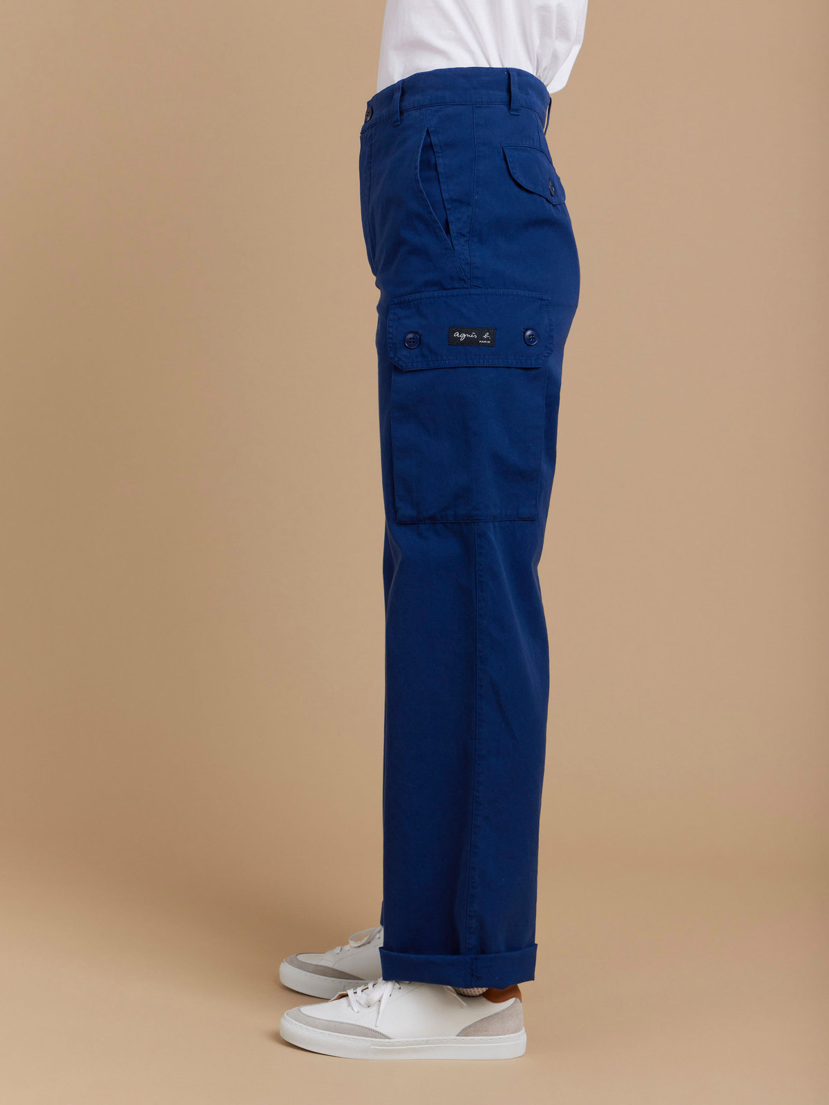 FEMME ウィメンズ 【Outlet】UAX5 PANTALON パンツ ネイビー