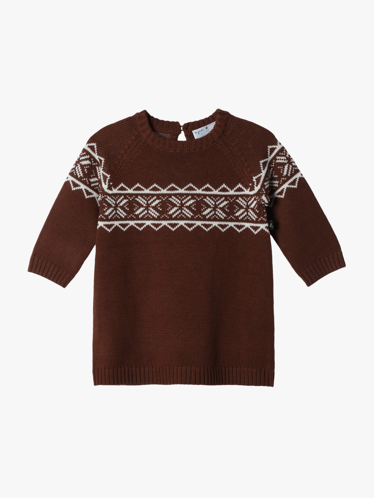 ENFANT ベビー 【Outlet】ベビー 長袖 ワンピース グレー