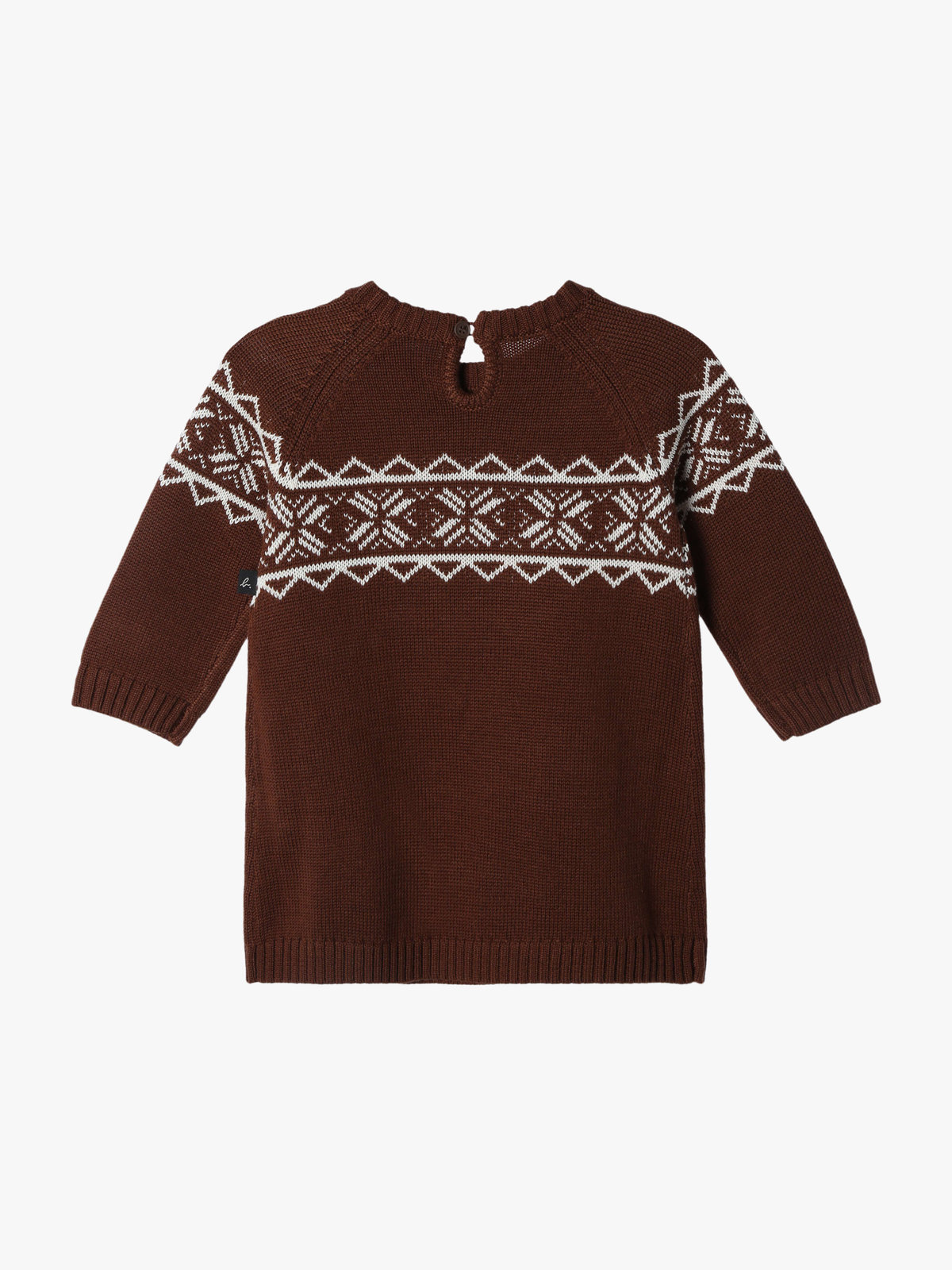 ENFANT ベビー 【Outlet】ベビー 長袖 ワンピース グレー