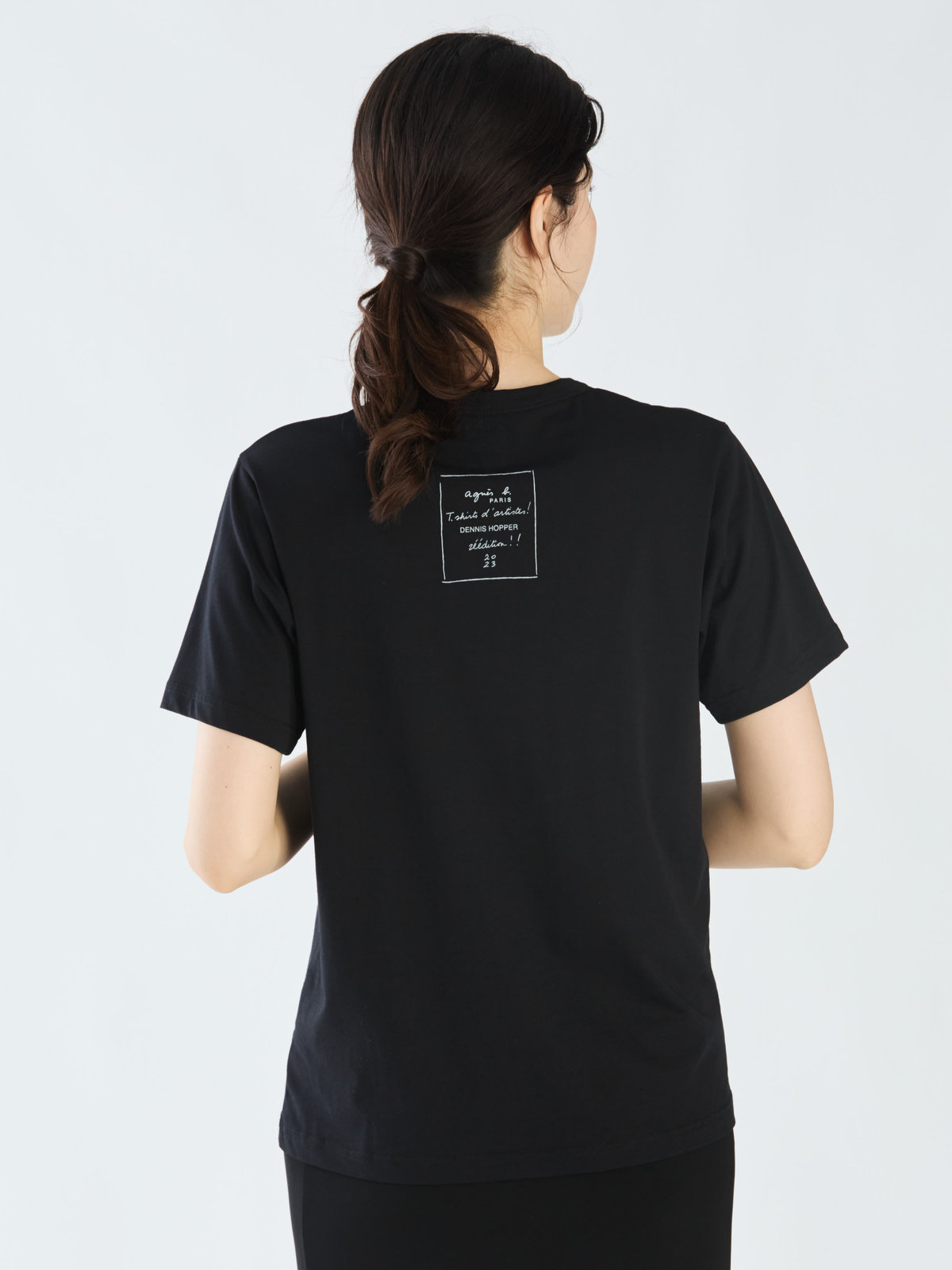 FEMME ウィメンズ 【ユニセックス】SS70 TS 40ans アーティストTシャツ ブラック
