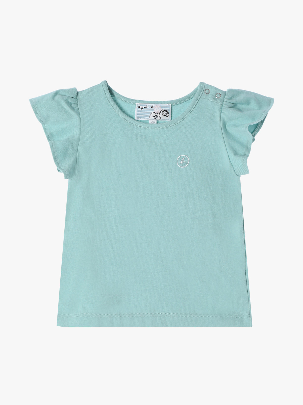 ENFANT ベビー 【Outlet】K398 L TS ベビー Tシャツ ライトグリーン