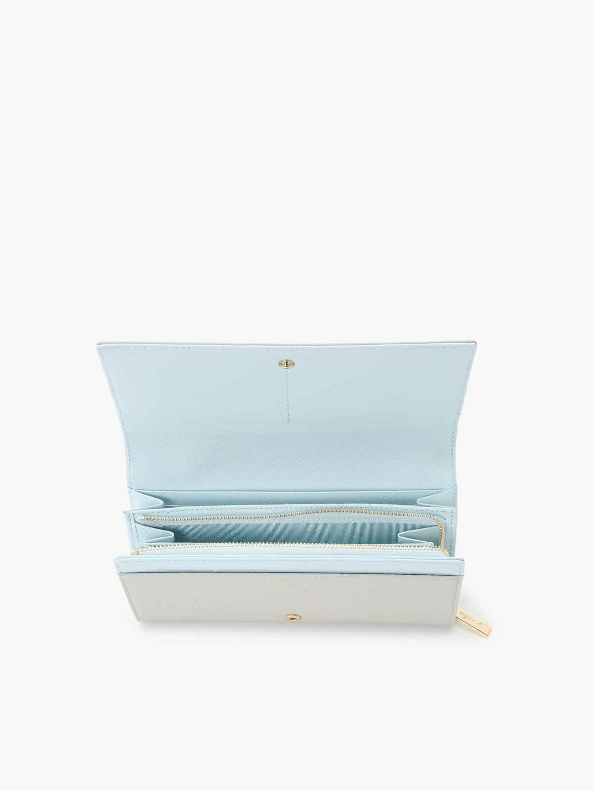 VOYAGE ウィメンズ バッグ＆ウォレット レザー ロングウォレット ”Erika” QAW05-03 グレー系その他