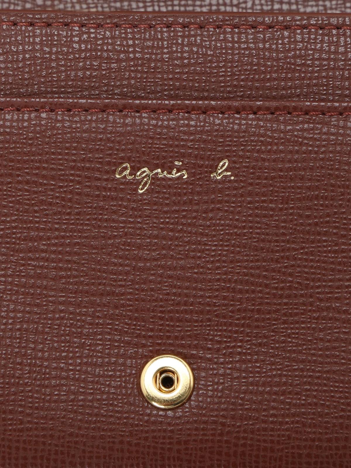 VOYAGE ウィメンズ バッグ＆ウォレット レザー 二つ折り ウォレット ”City” ZAW07-01 ブラウン