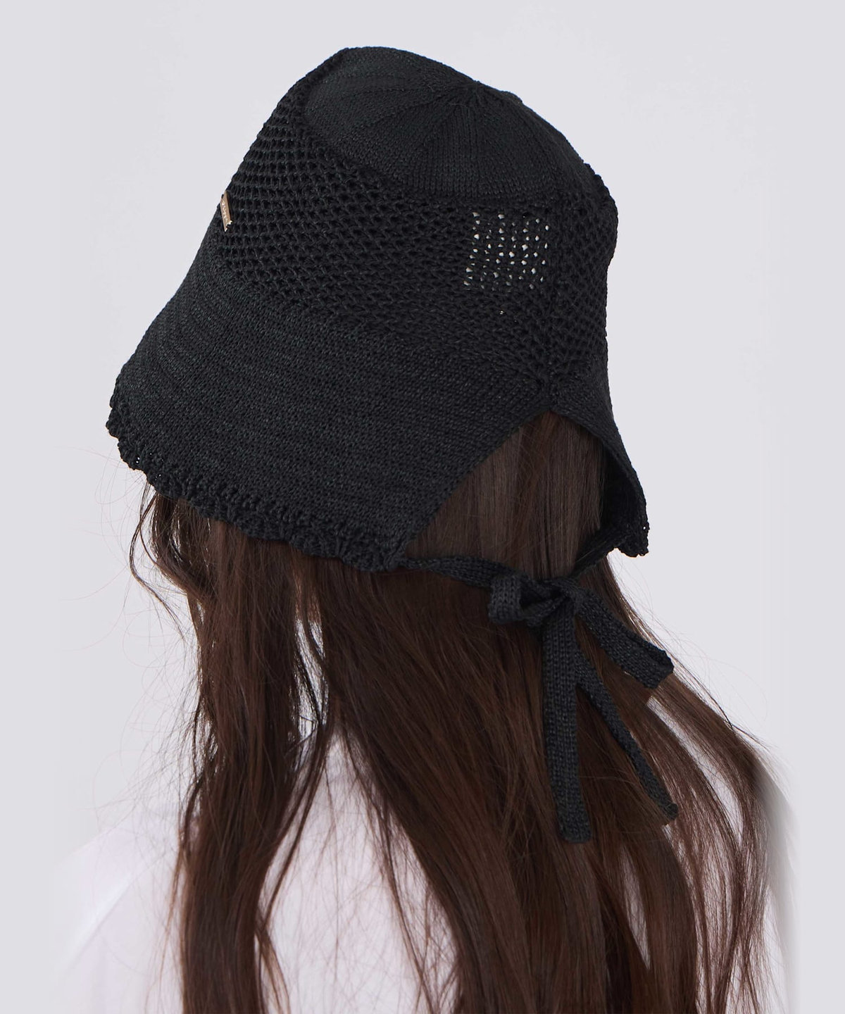 To b. by agnès b. クロシェ ハット ブラック