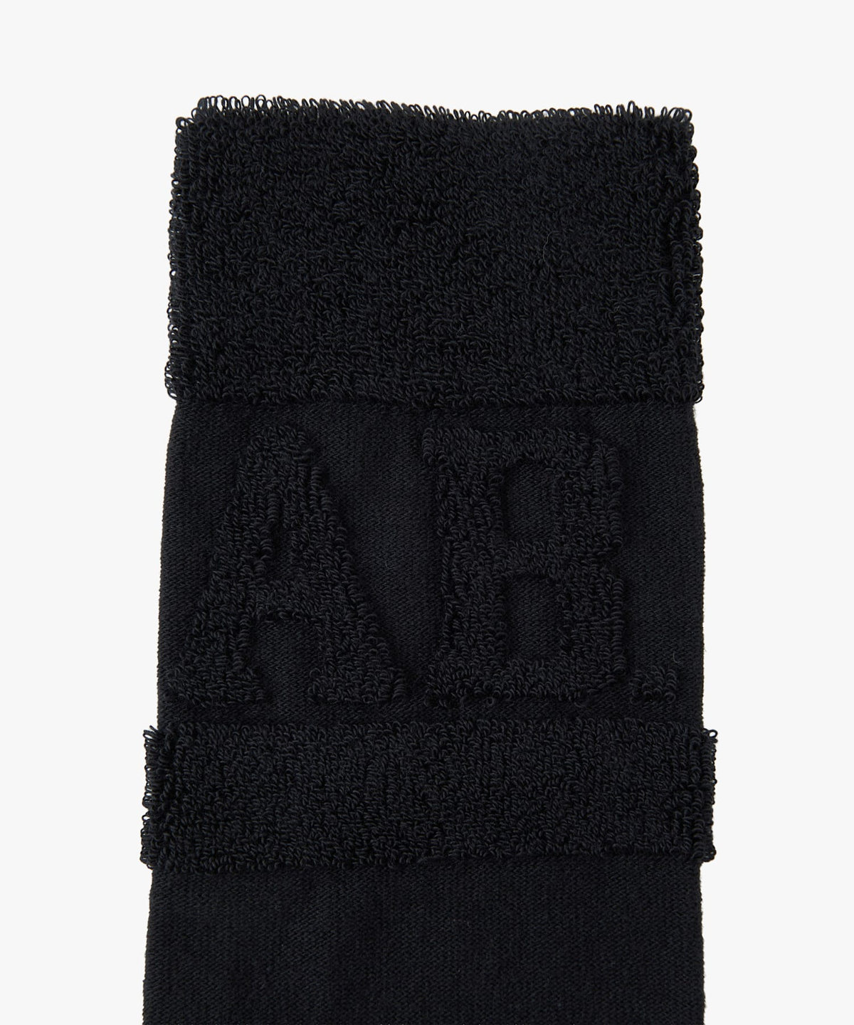 HOMME メンズ メンズ "AB."ロゴ ソックス "Jordan" ブラック