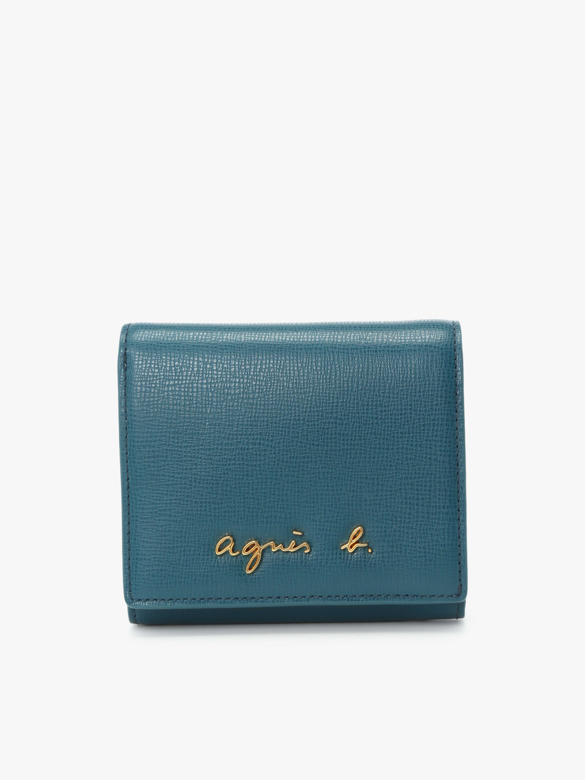 VOYAGE ウィメンズ バッグ＆ウォレット 【by R 限定品】agnes b. レザー 二つ折り ウォレット "City" ZAW07-01 ブルー