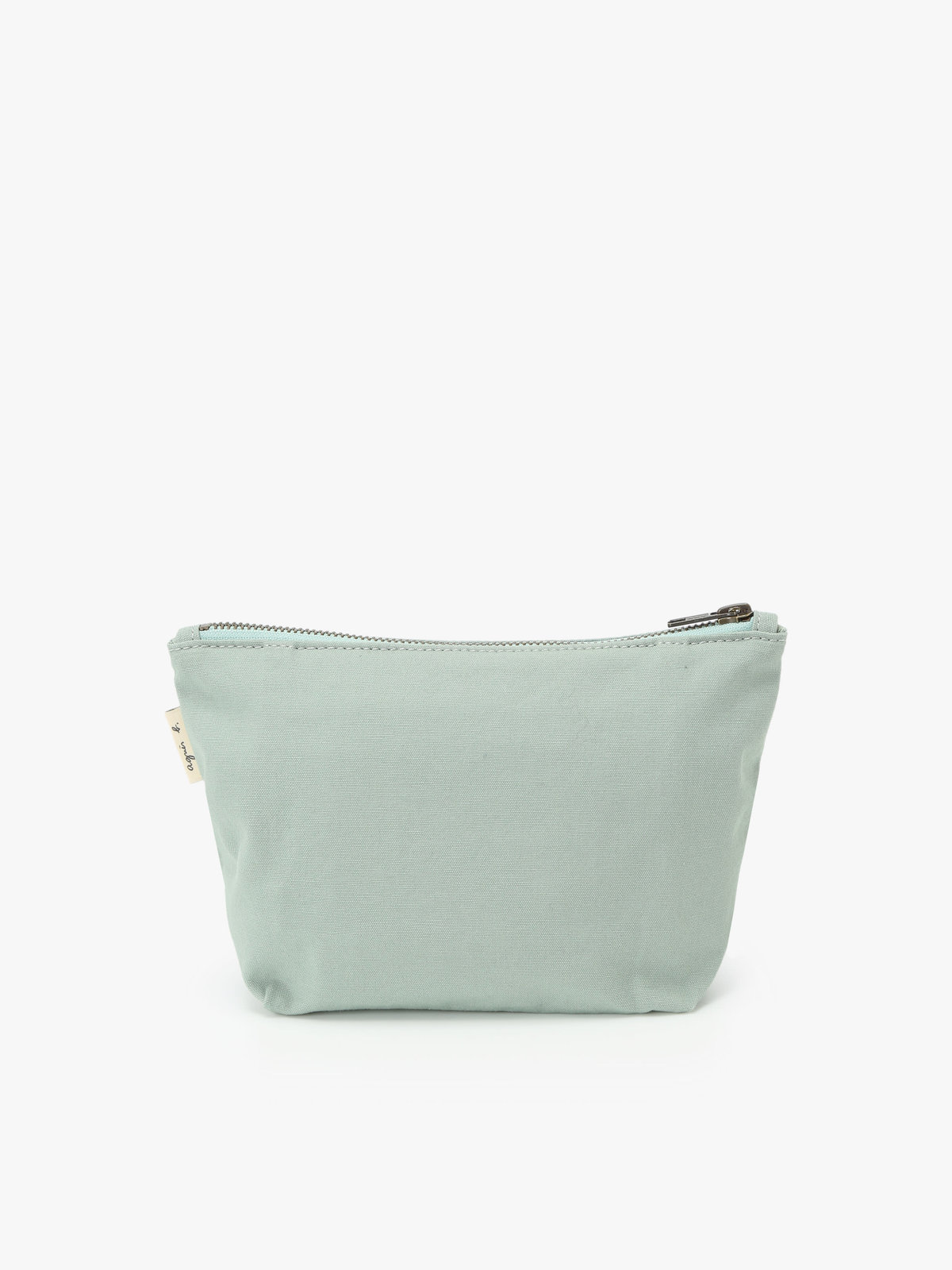 VOYAGE ウィメンズ バッグ＆ウォレット ロゴプリント コットン ポーチ ”Paulette” YAS18-03 ライトグリーン