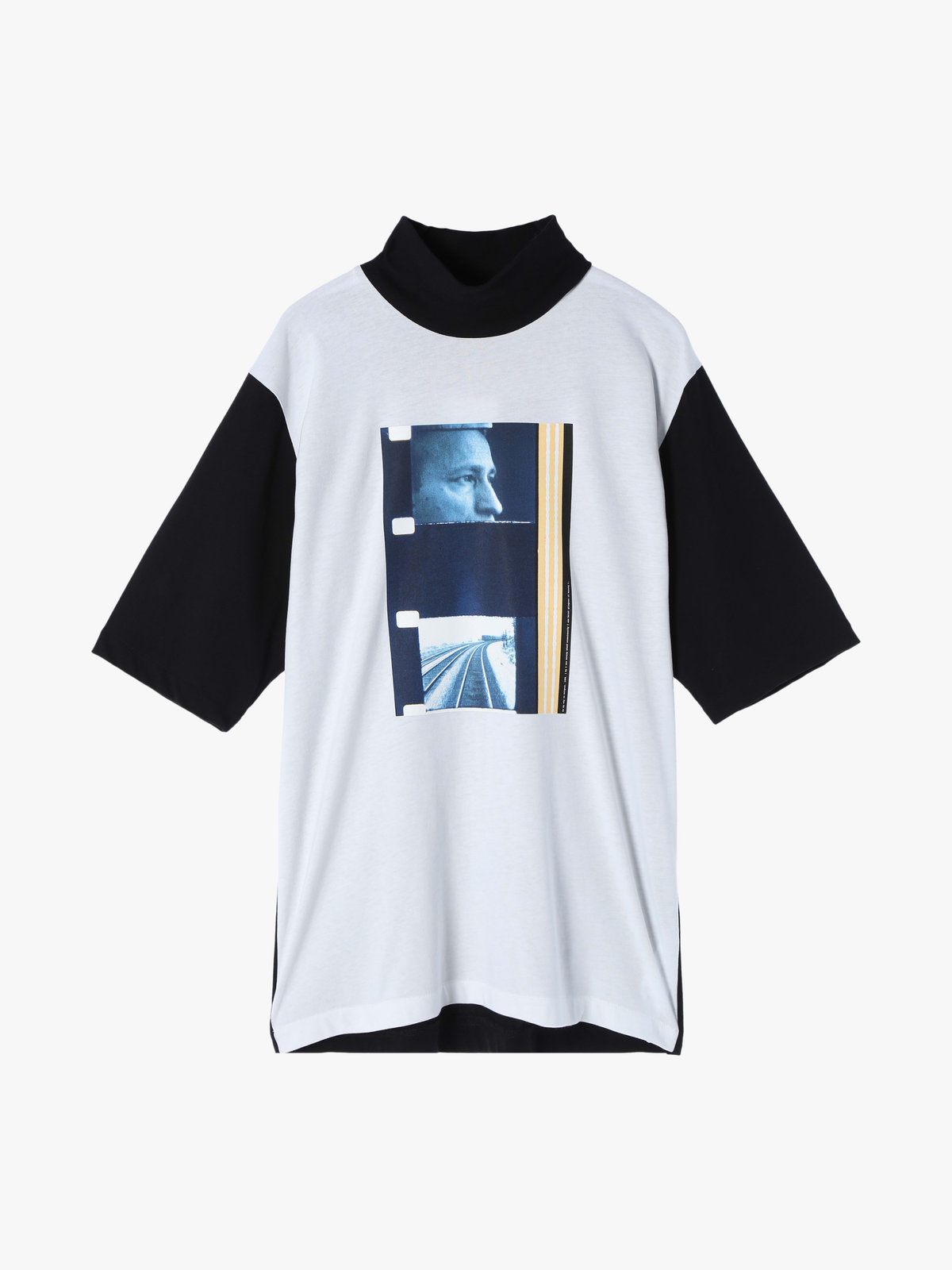 HOMME メンズ SA60 PANAMA アーティストTシャツ JONAS MEKAS ホワイト