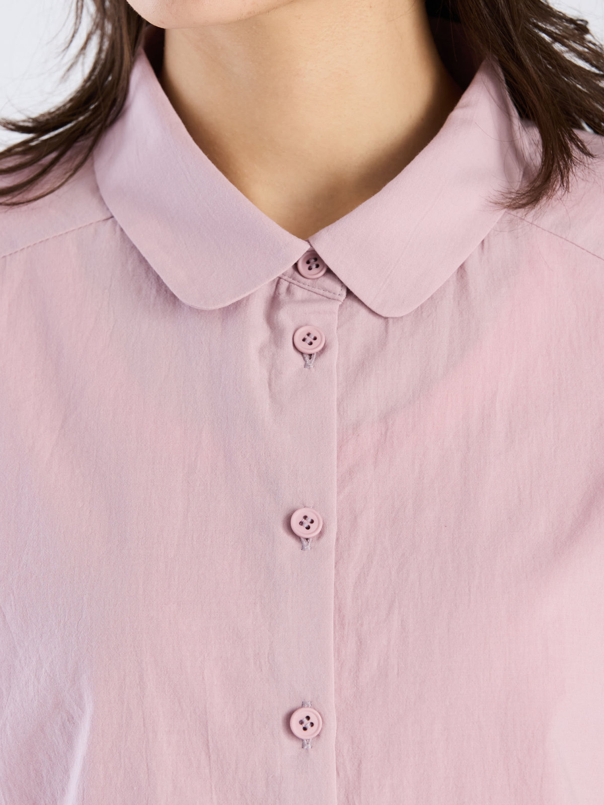 To b. by agnès b. 【Outlet】モダンマニッシュシャツ ペールピンク