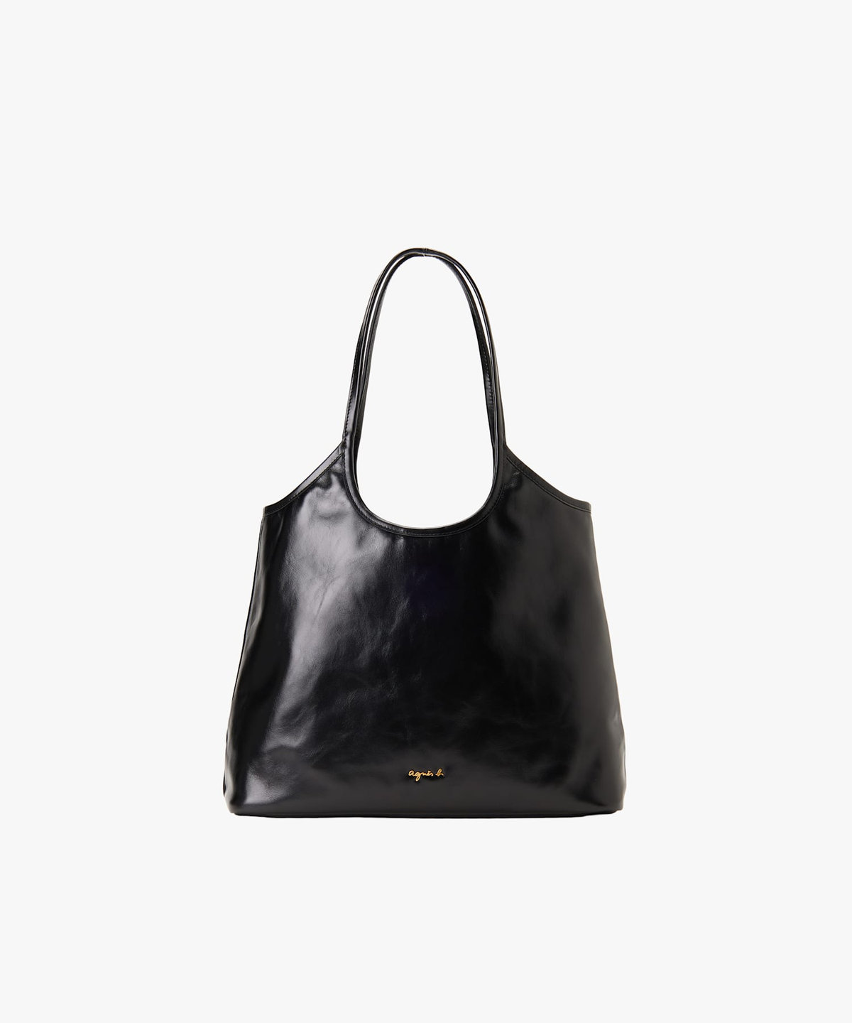 VOYAGE ウィメンズ バッグ＆ウォレット レザー ラージ トートバッグ "Nathalie" BBS01-02 ブラック