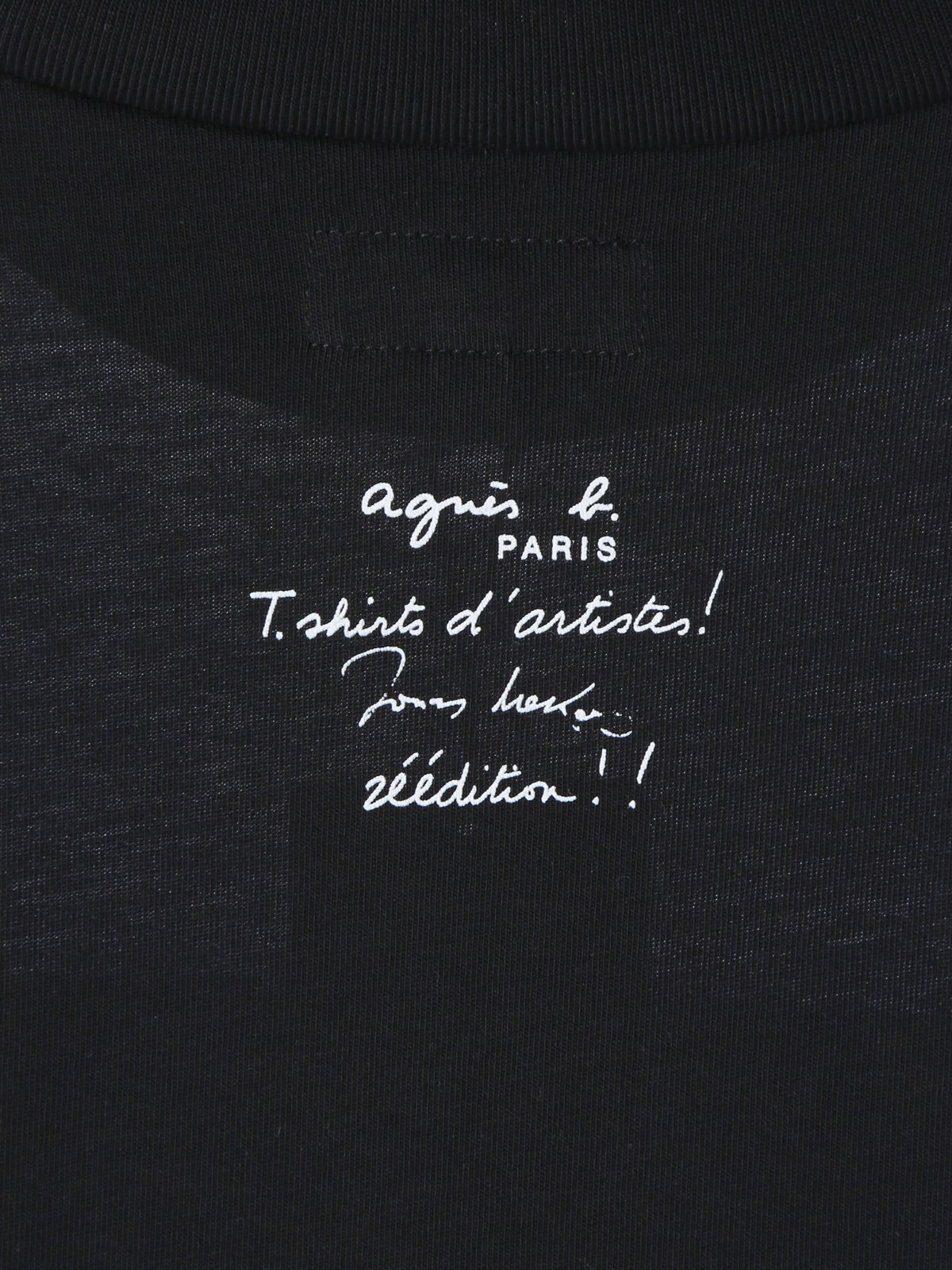 HOMME メンズ SA60 PANAMA アーティストTシャツ JONAS MEKAS ホワイト