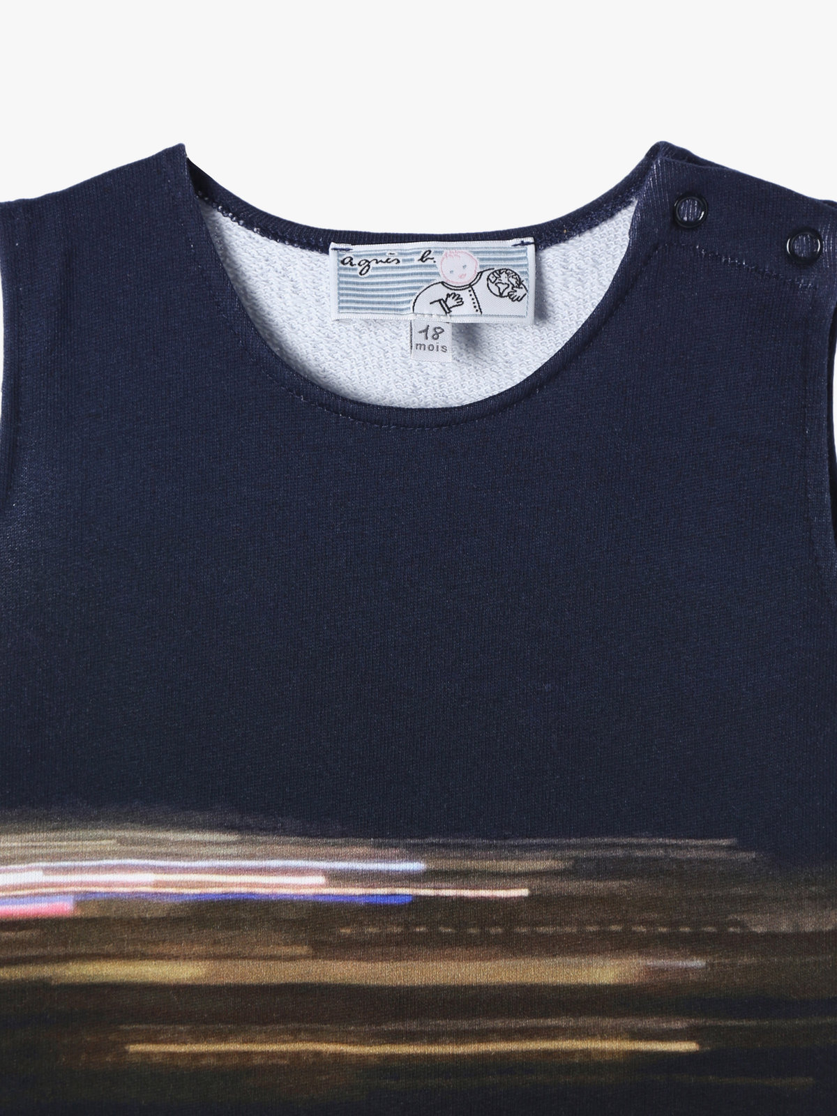 ENFANT ガールズ 【Outlet】NU38 L ROBE ベビー ワンピース スカイブルー