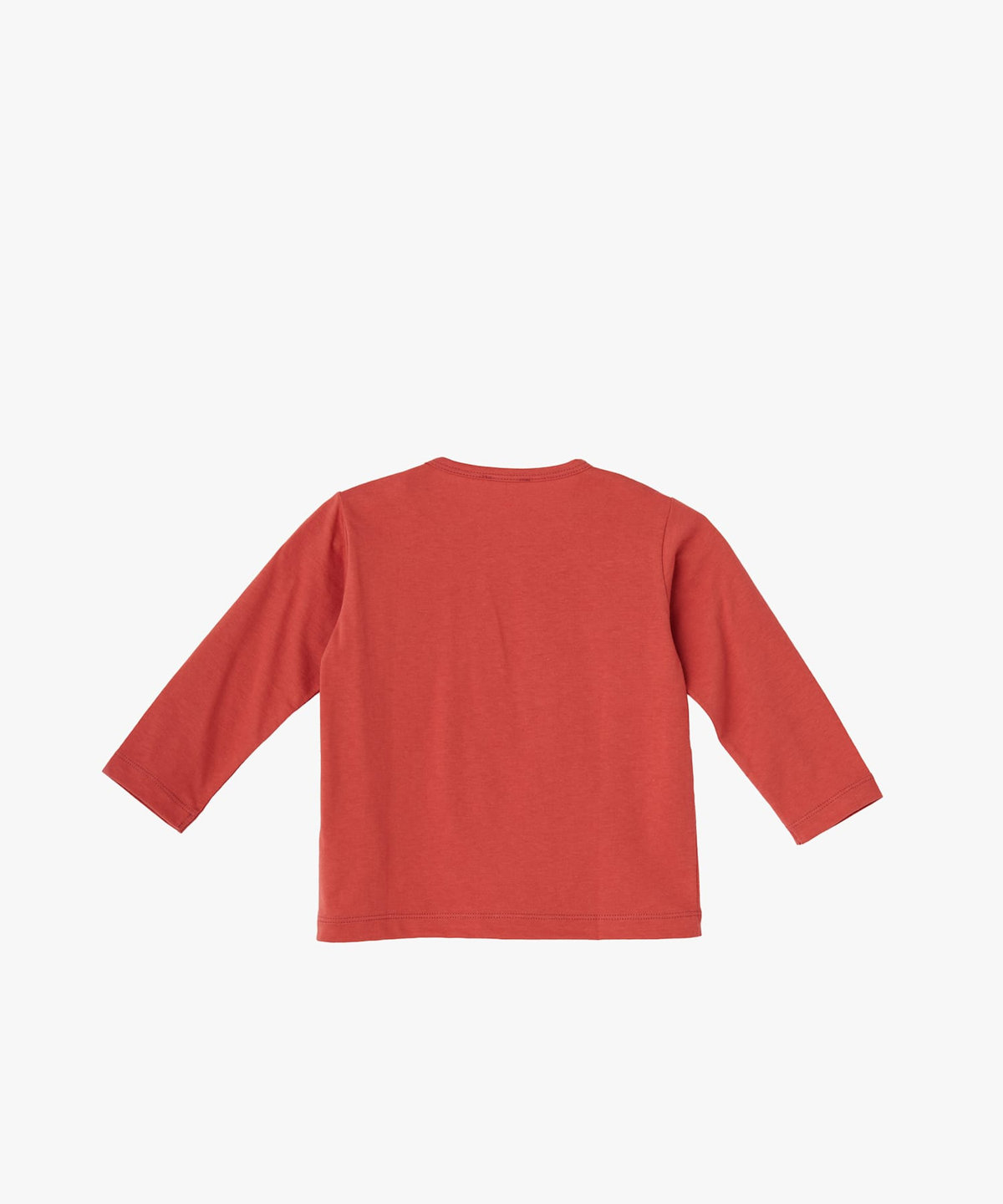 ENFANT ベビー ベビー ロゴ アイコニック プリント コットン 長袖 Tシャツ "Lezard" オレンジ系その他