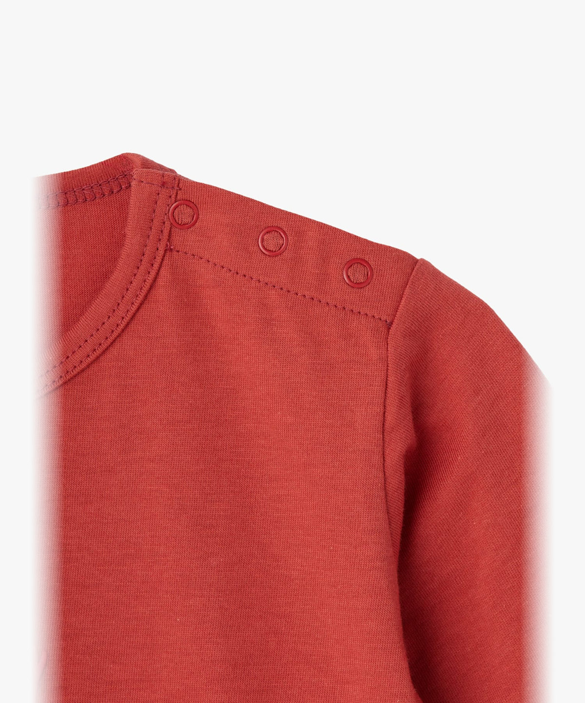 ENFANT ベビー ベビー ロゴ アイコニック プリント コットン 長袖 Tシャツ "Lezard" オレンジ系その他