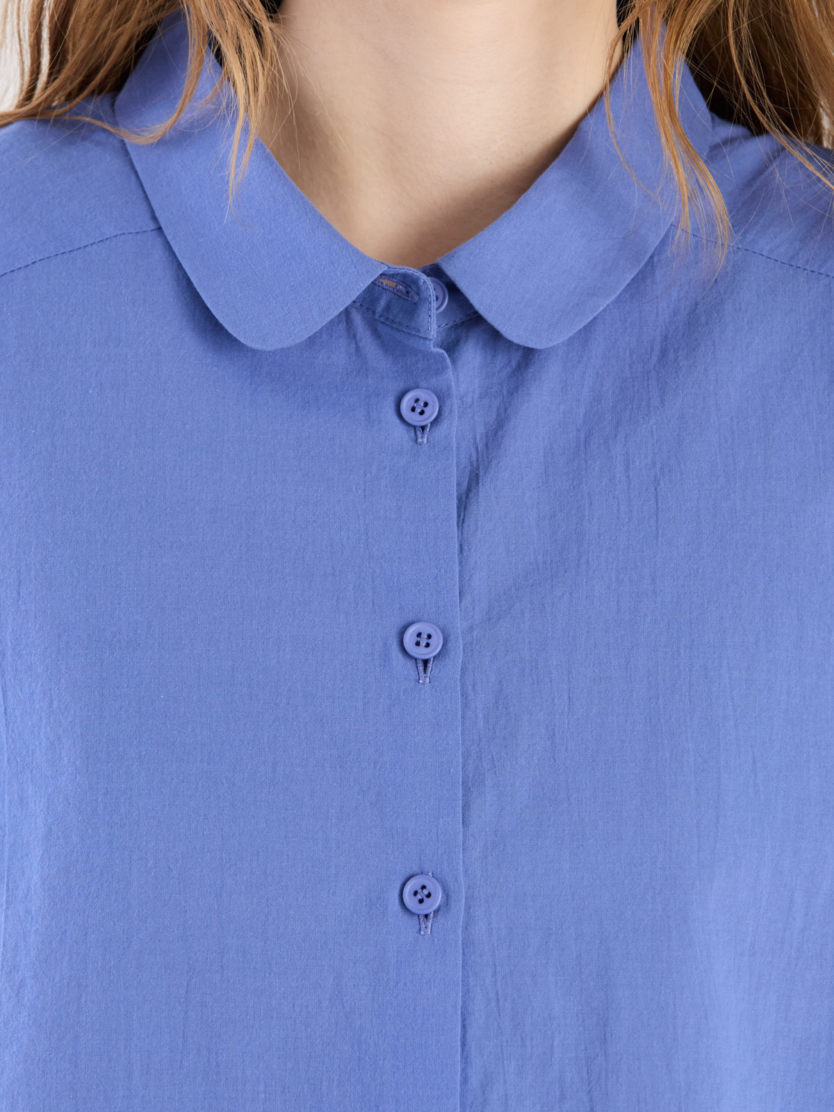 To b. by agnès b. 【Outlet】モダンマニッシュシャツ ブルー