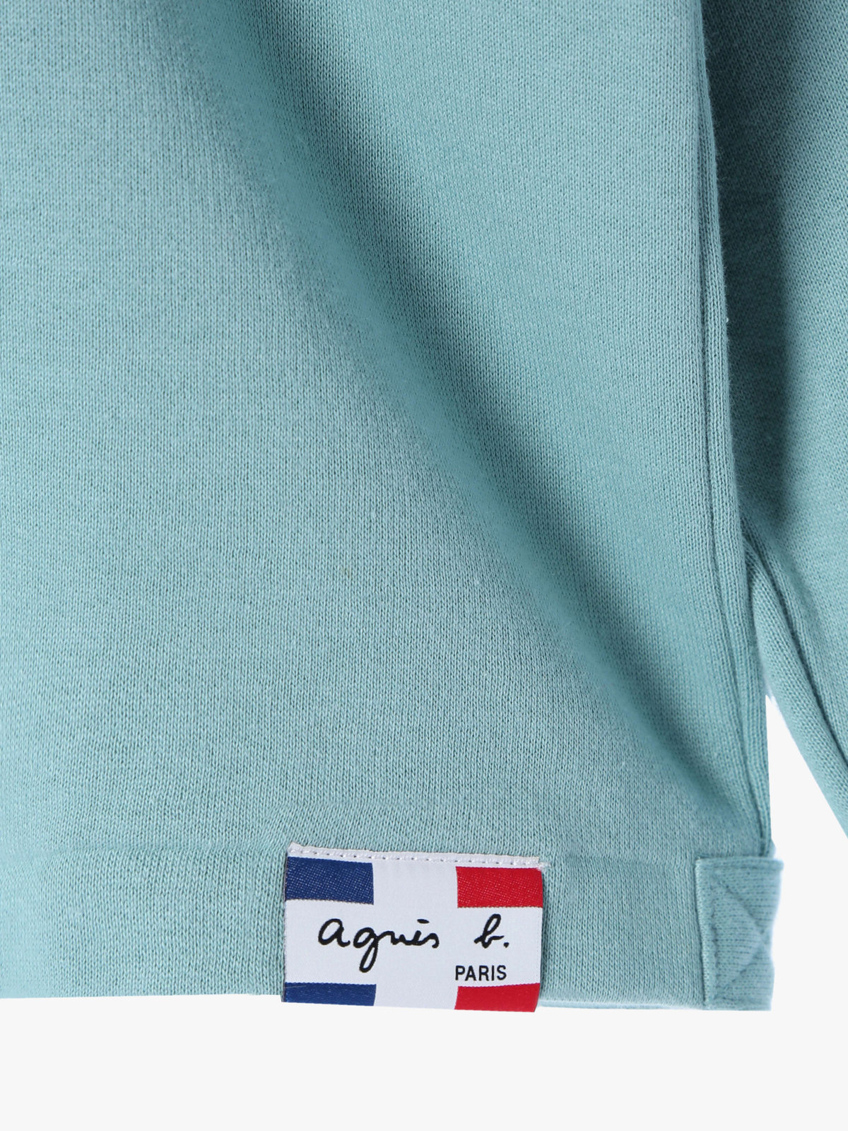 FEMME ウィメンズ オーガニックコットン メルトン 長袖 カーディガンプレッション ”Le Classique” グリーン