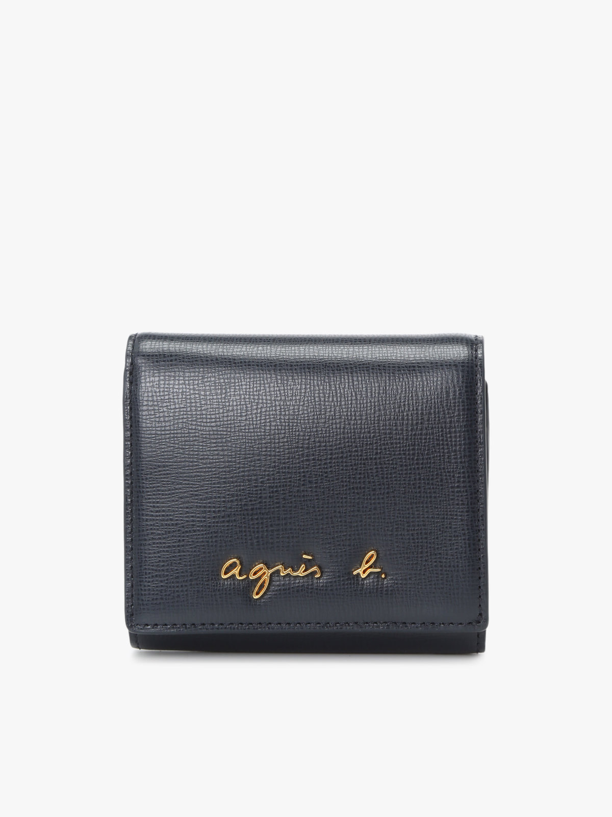 VOYAGE ウィメンズ バッグ＆ウォレット 【by R 限定品】agnes b. レザー 二つ折り ウォレット "City" ZAW07-01 ネイビー