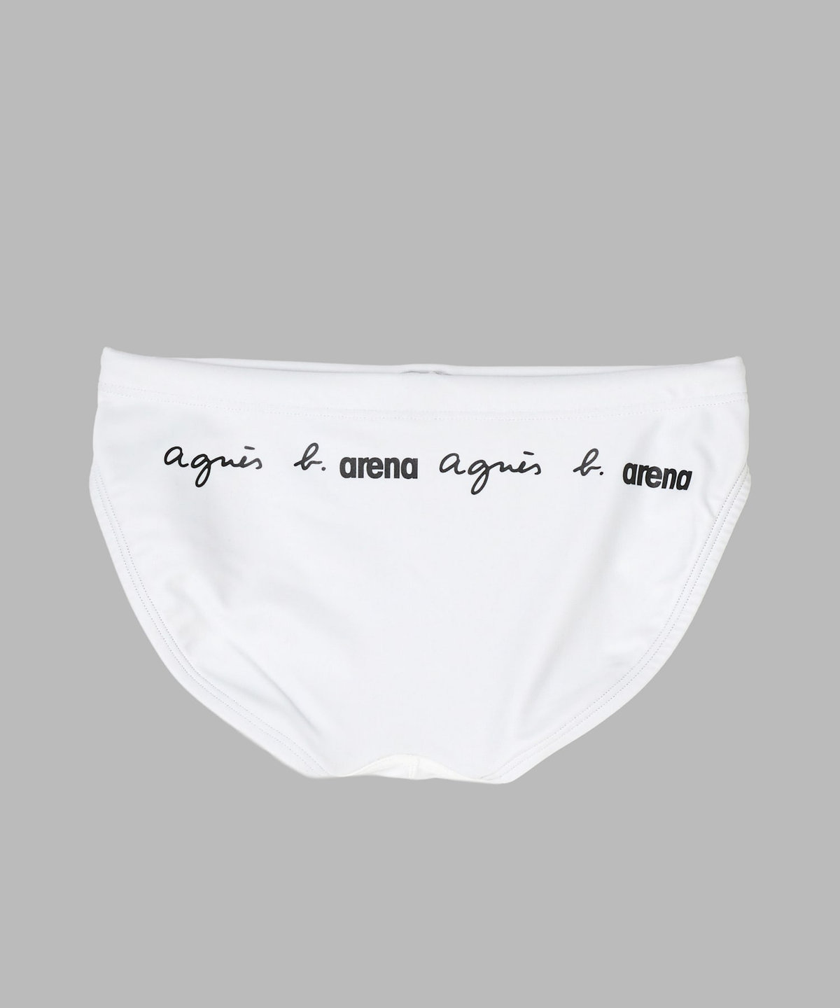 HOMME メンズ agnes b. x arena トレーニングブリーフ 水着 ホワイト