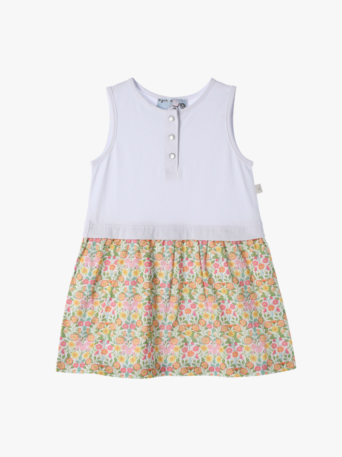 ENFANT ベビー 【Outlet】JJO9 L ROBE ベビー ワンピースプレッション ピンク系その他