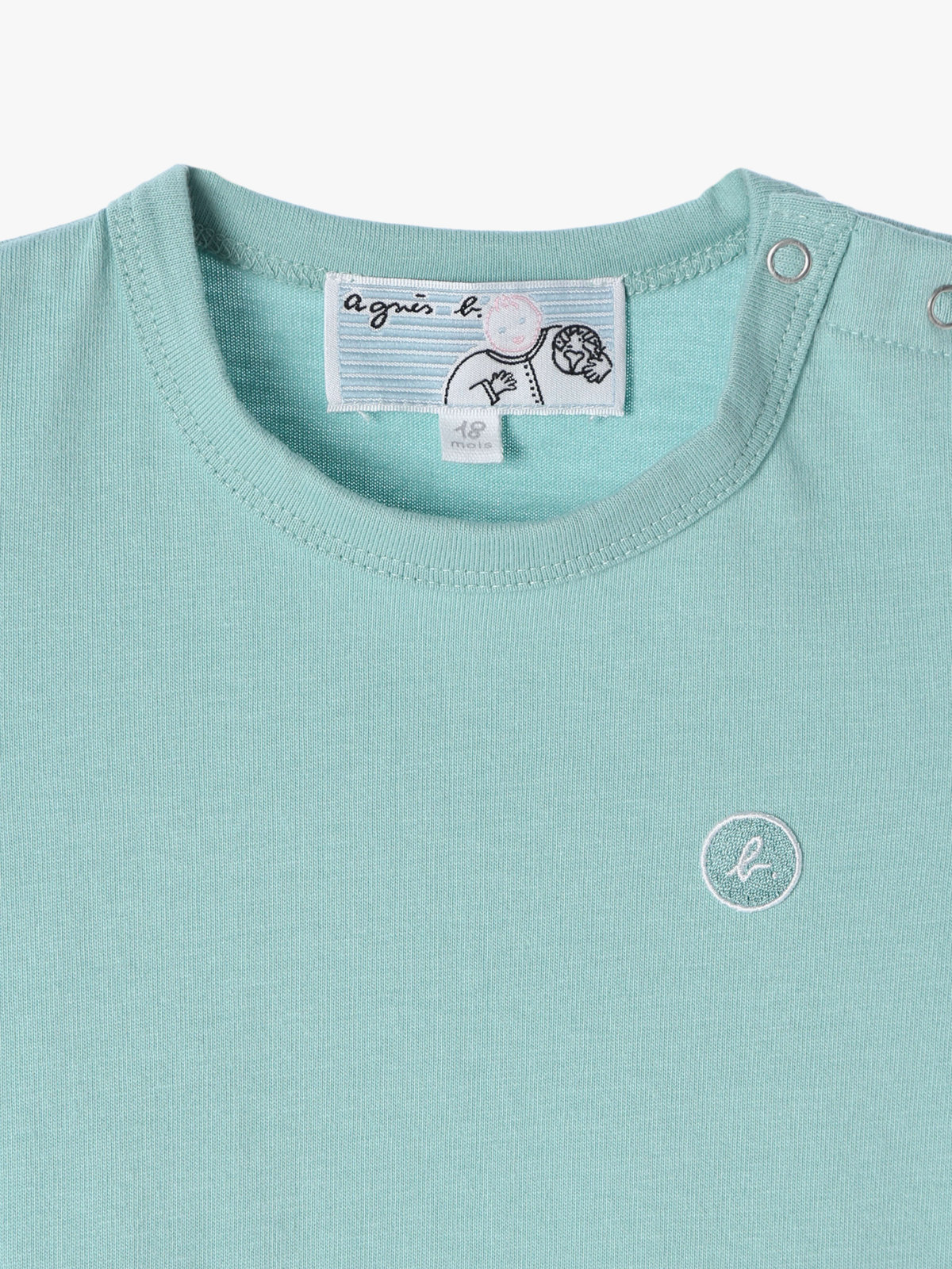 ENFANT ベビー 【Outlet】K398 L ROBE ベビー ワンピース ライトグリーン