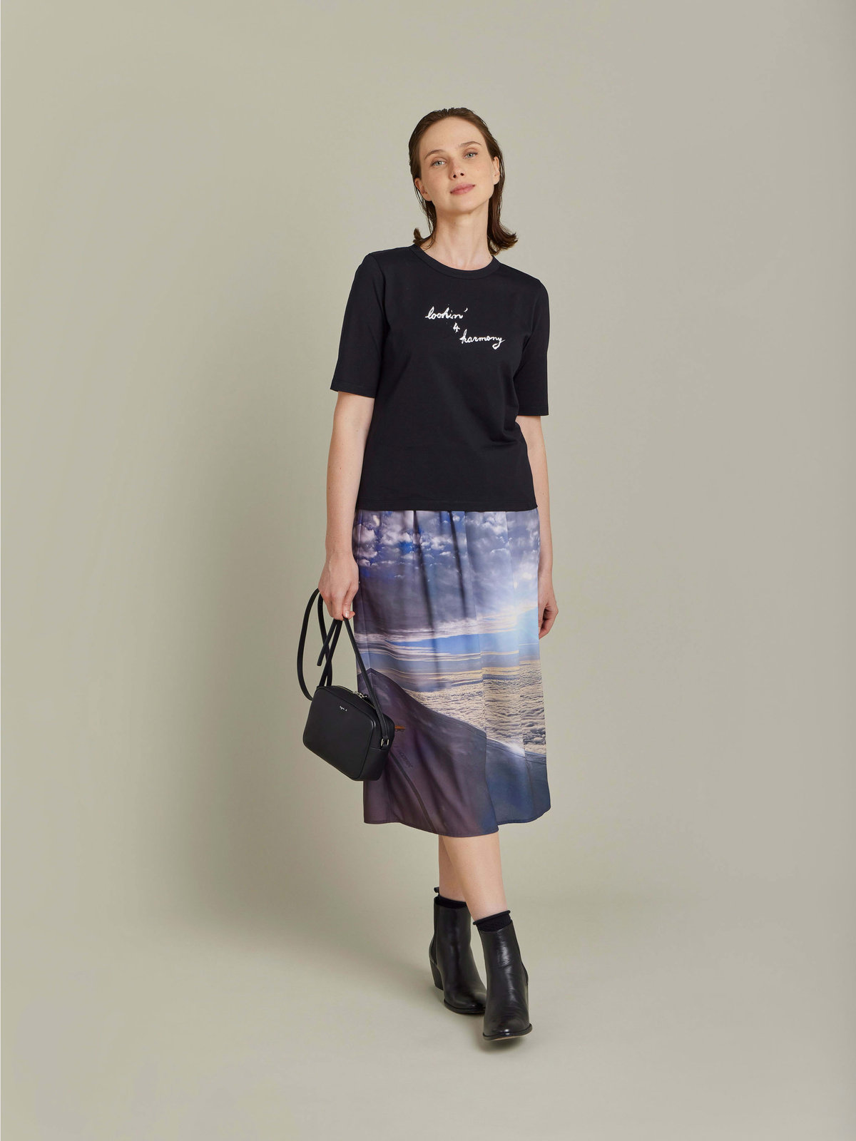 FEMME ウィメンズ 【Outlet】SEU1 TS BRANDO Tシャツ ブラック