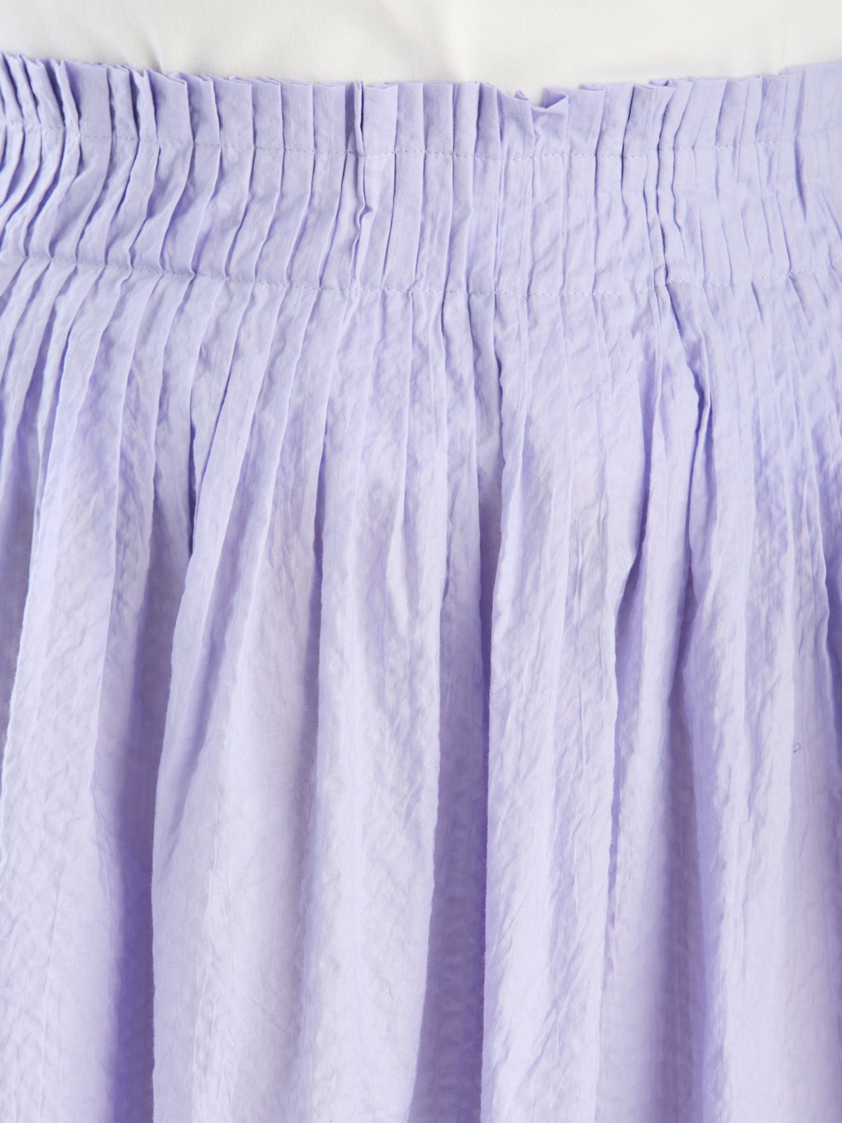 To b. by agnès b. 【Outlet】ポコポココットンスカート パープル系その他