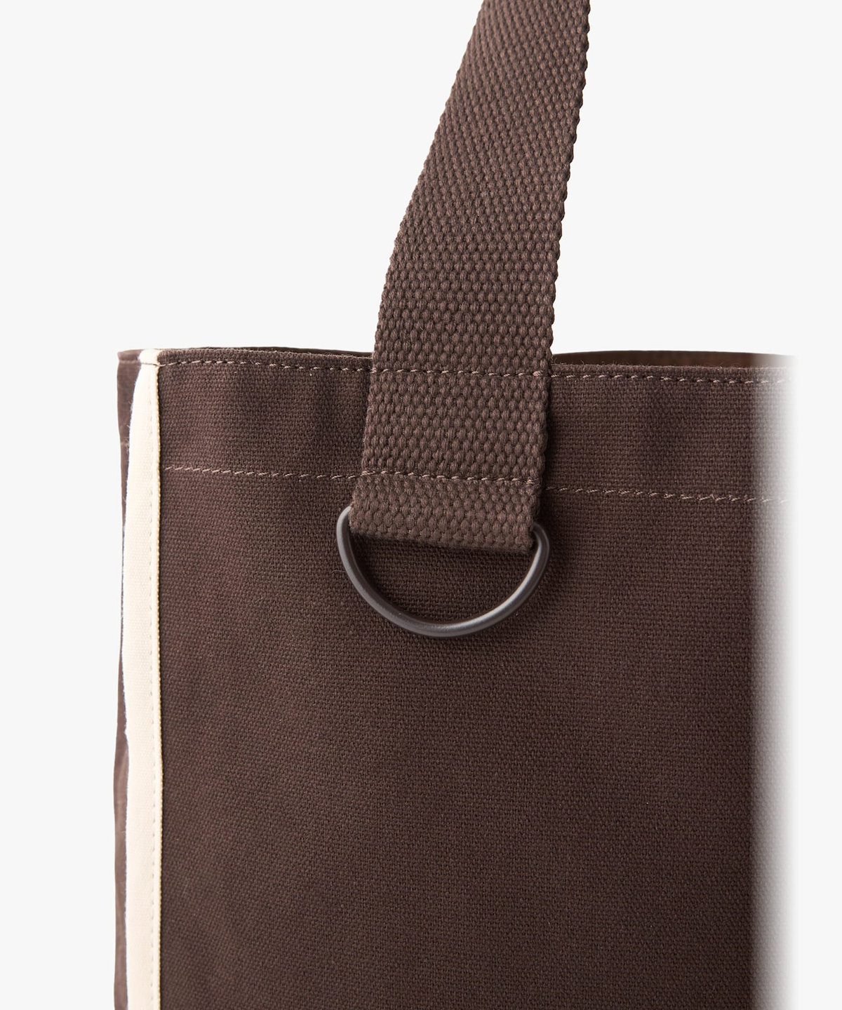 To b. by agnès b. To b. by agnes b.× green label relaxing コットン パイピング トートバッグ ブラウン
