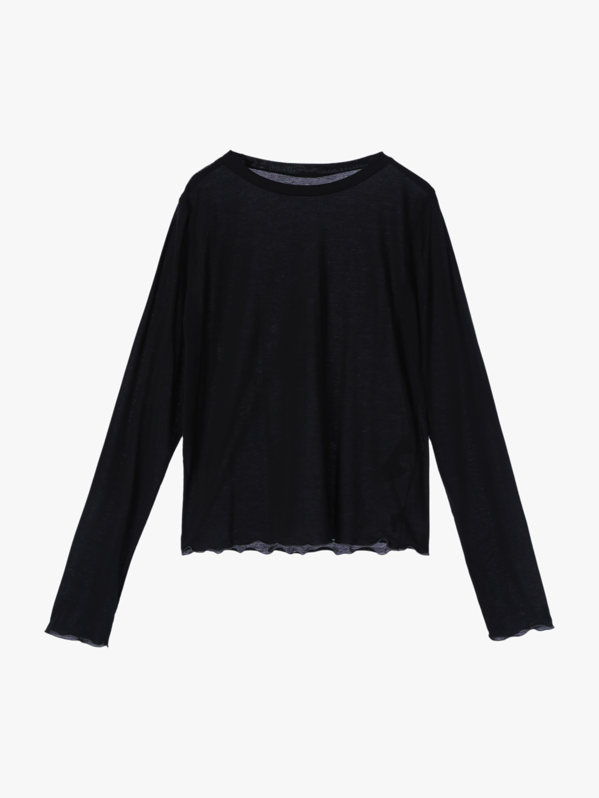 To b. by agnès b. 【Outlet】メロウ ロングスリーブ Tシャツ ブラック