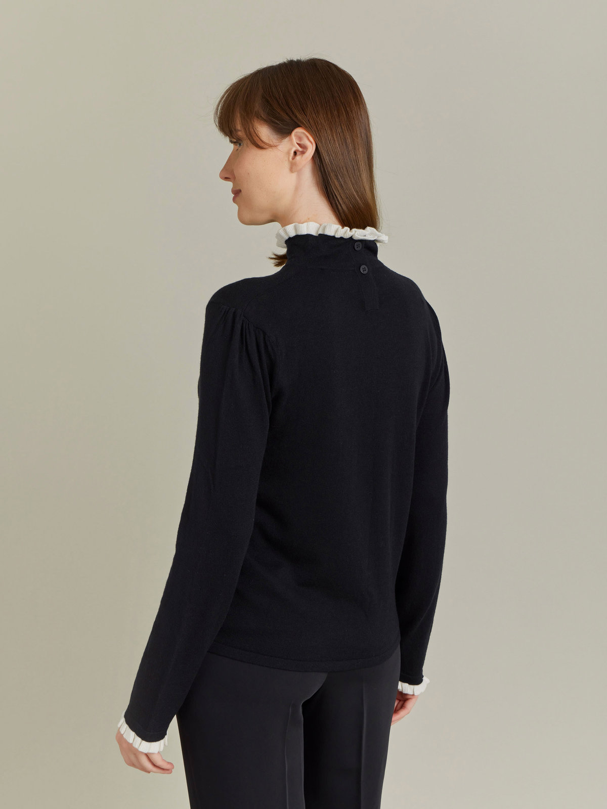 FEMME ウィメンズ 【Outlet】LS72 PULLOVER プルオーバー ブラック